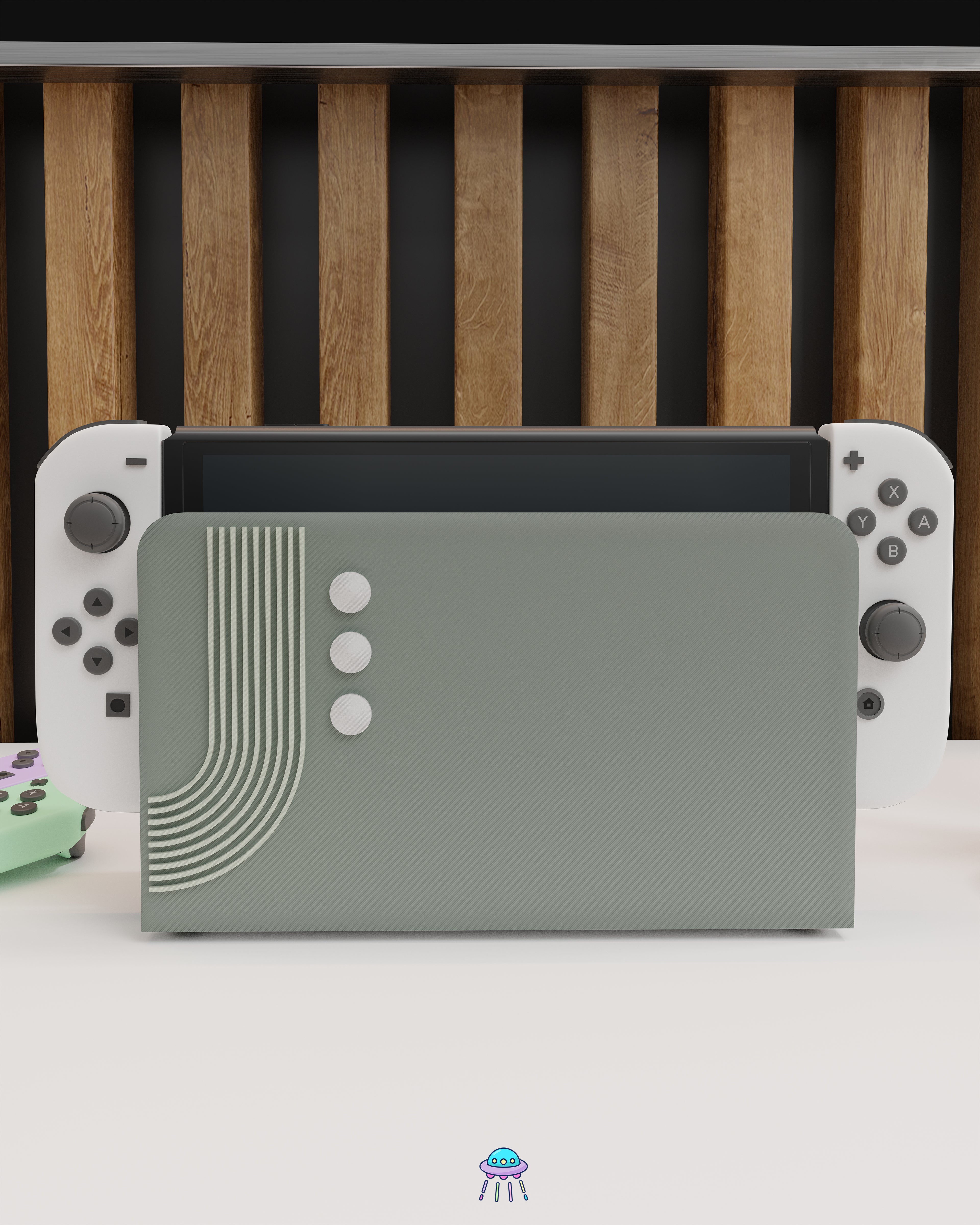 Neo Circuit Cover for Nintendo Switch – Original Faceplate Design