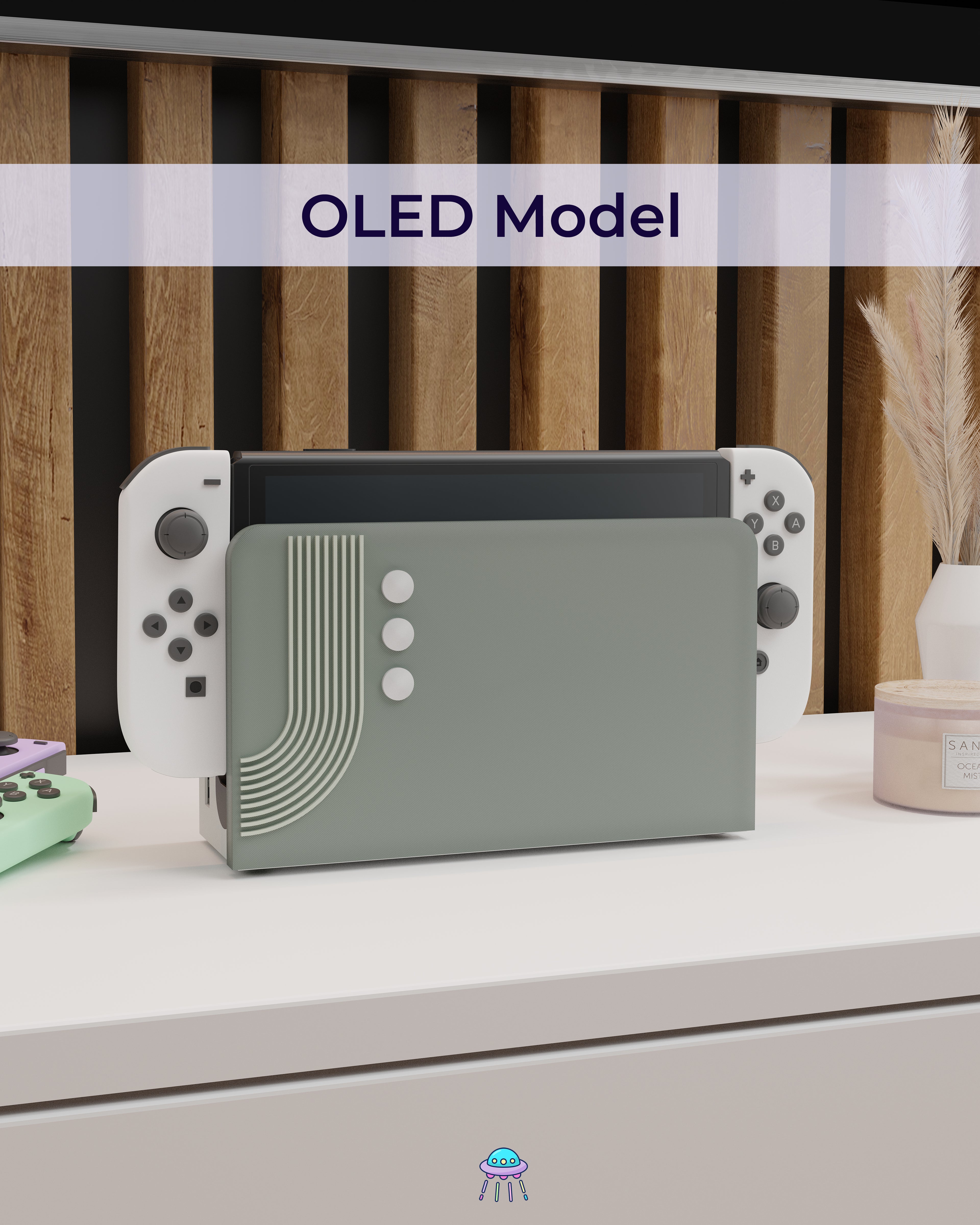 Neo Circuit Cover for Nintendo Switch – Original Faceplate Design