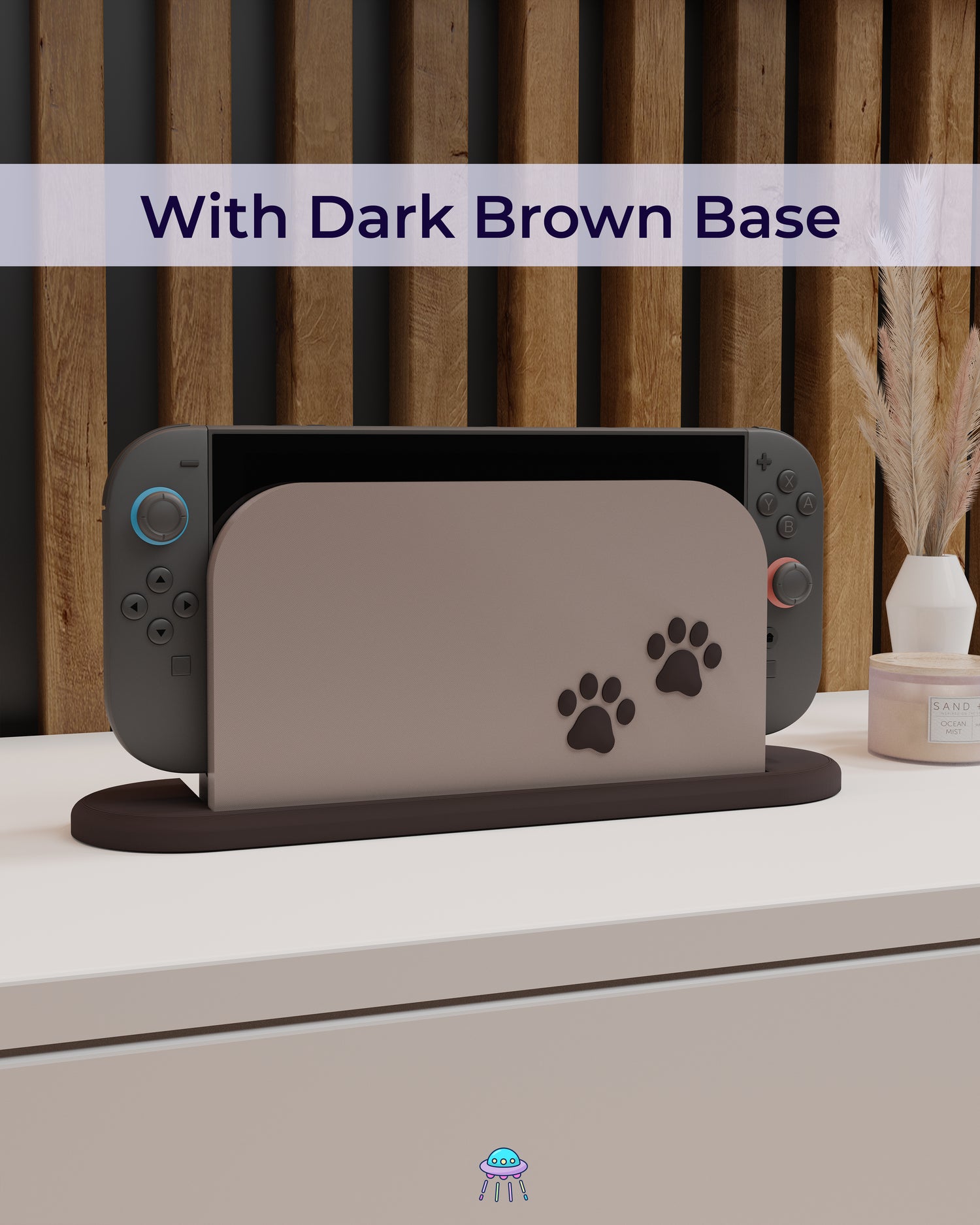 Paws Dock Cover for Nintendo Switch 2 – Original Faceplate Design