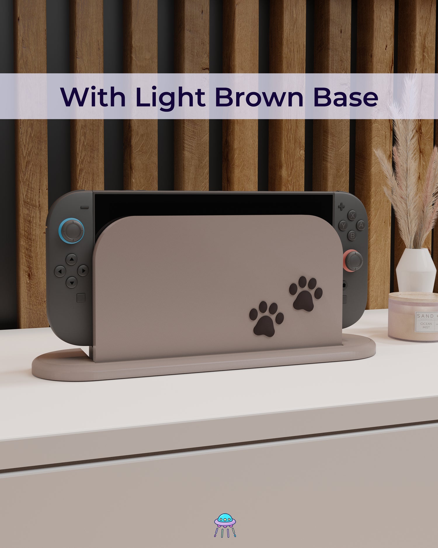 Paws Dock Cover for Nintendo Switch 2 – Original Faceplate Design