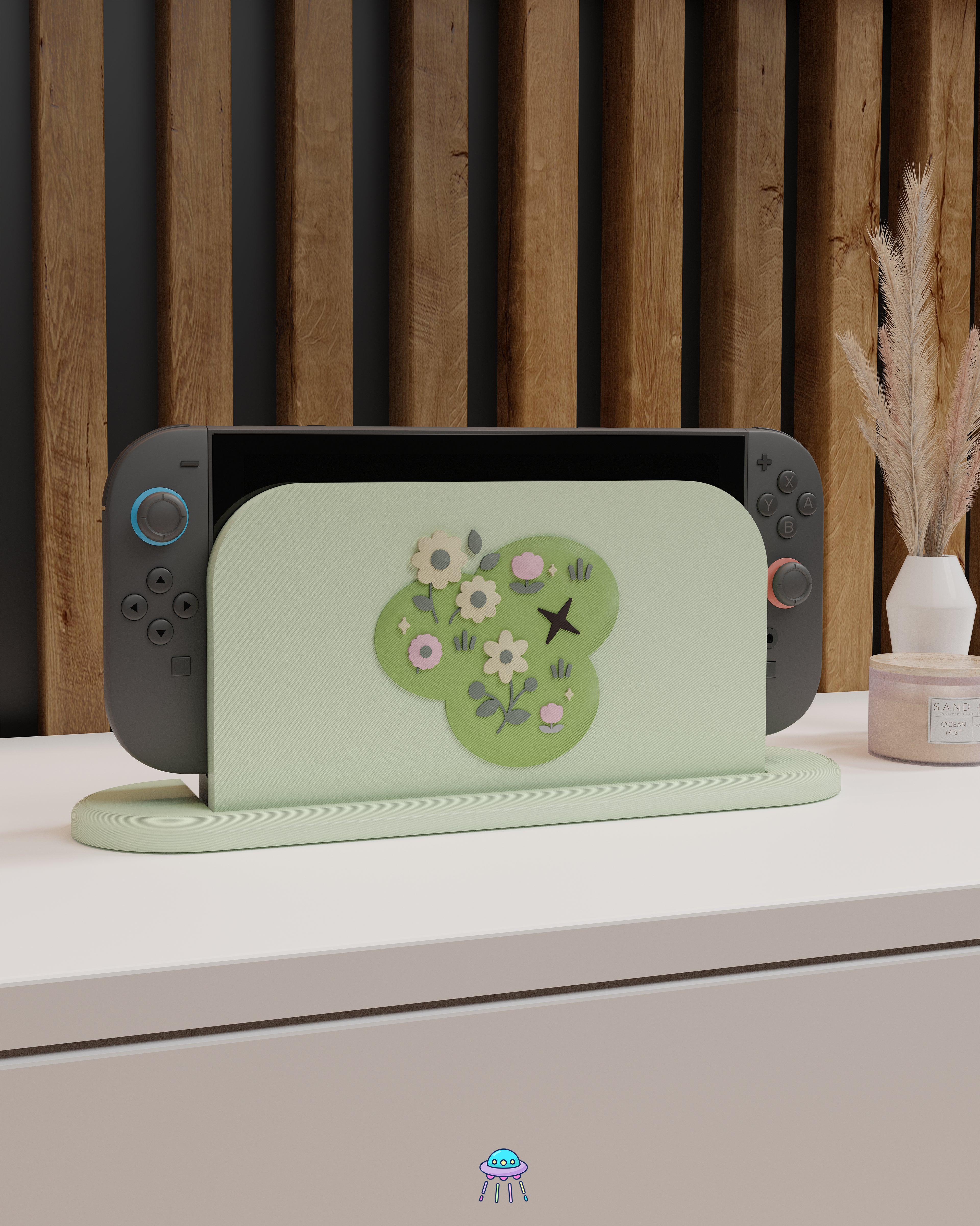 Petal Patch Cover for Nintendo Switch 2 – Original Faceplate Design