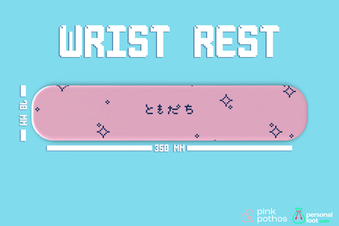 Pixel Pals Wrist Rest