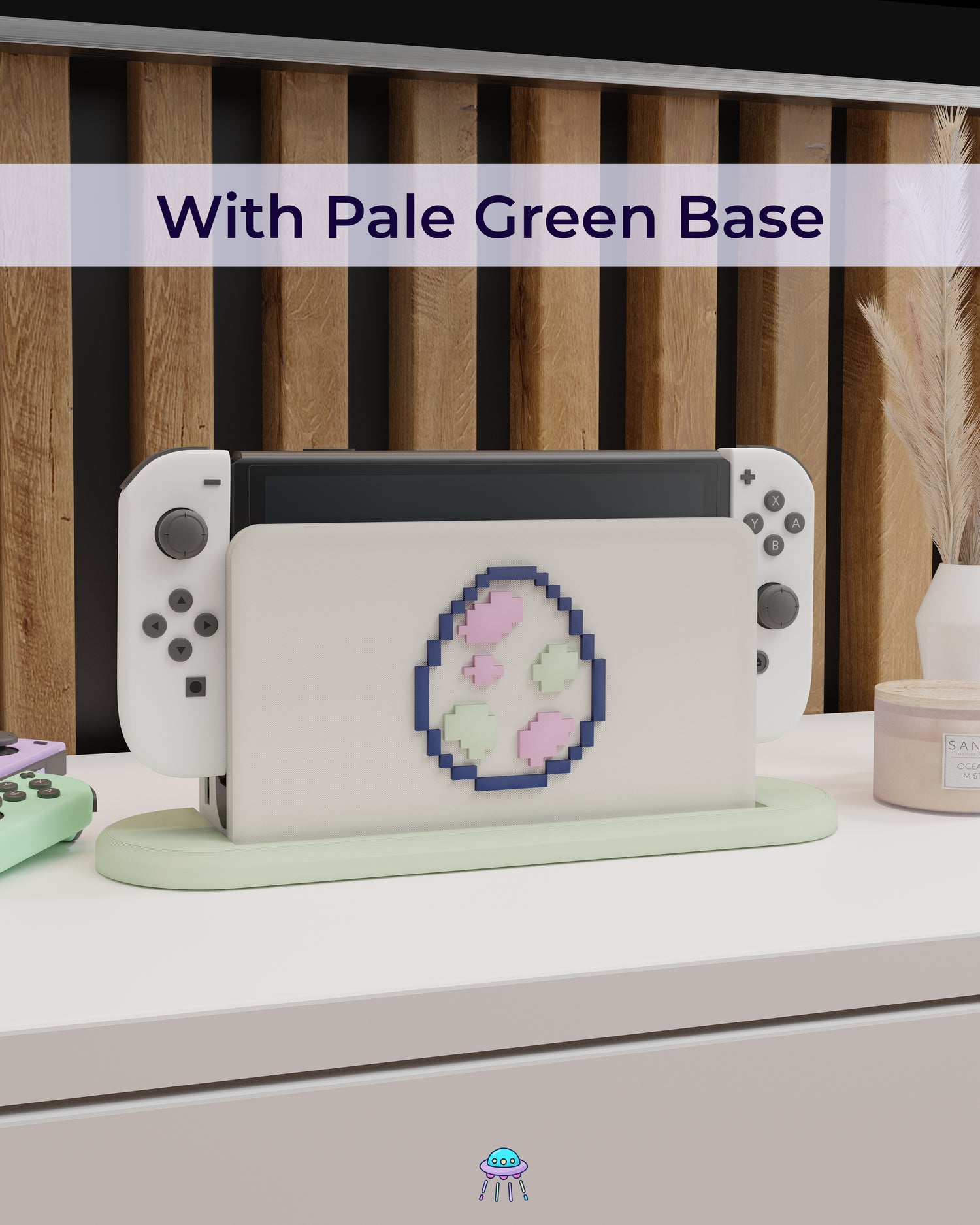 Pixel Egg Dock Cover for Nintendo Switch – Original Faceplate Design