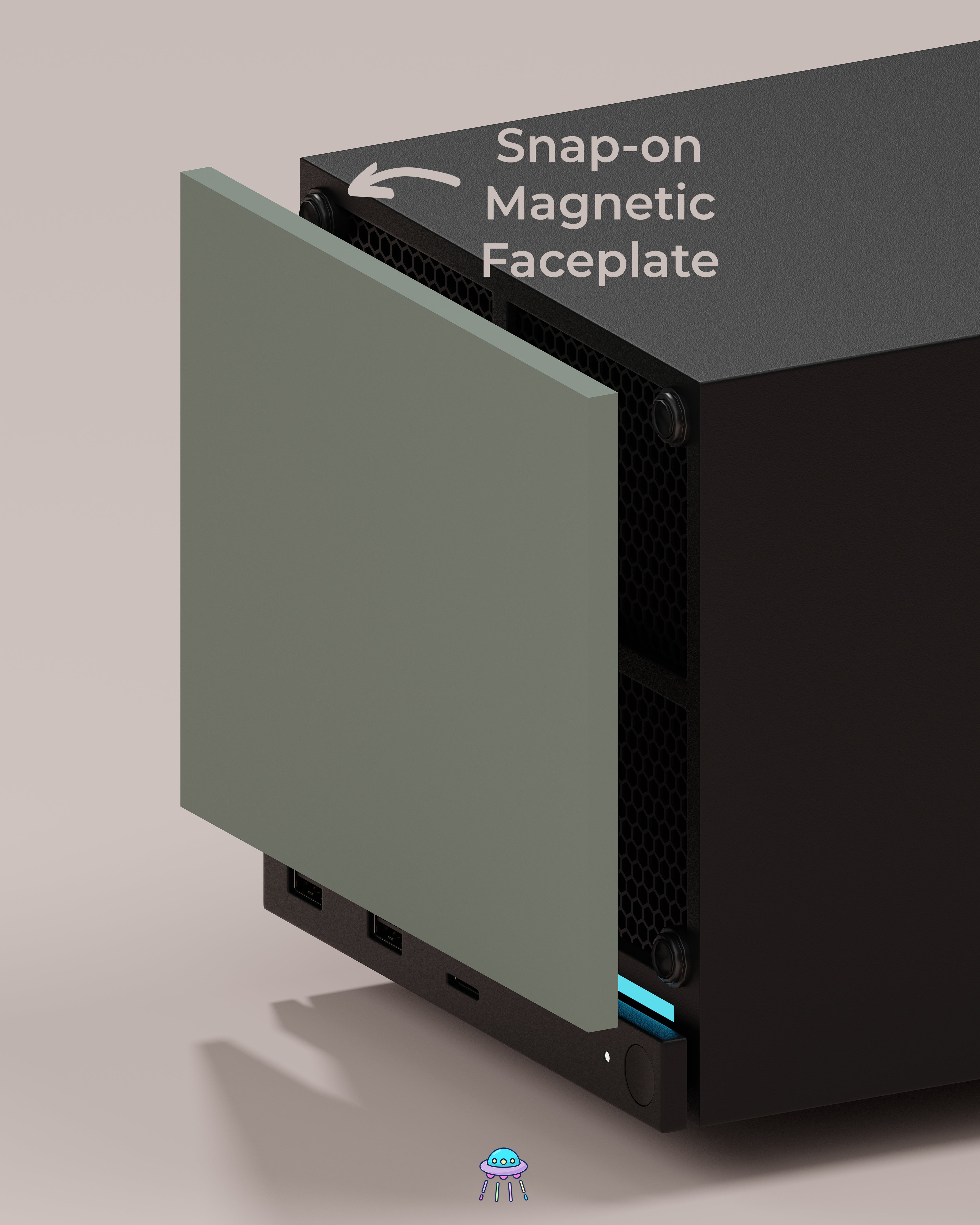 Plain Valve Steam Machine Faceplate / Face Cover - In Stock