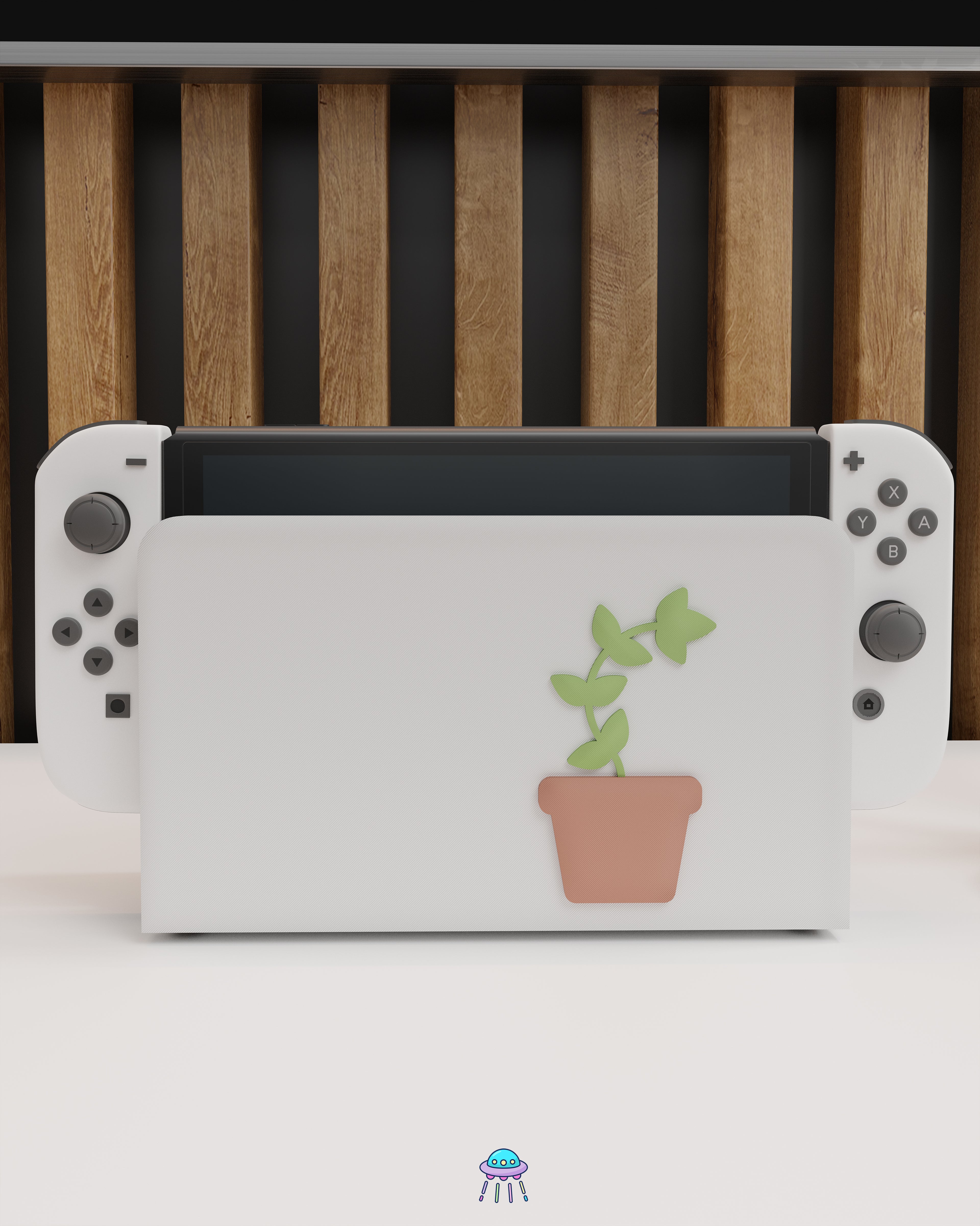 Plant Dock Cover for Nintendo Switch – Original Faceplate Design