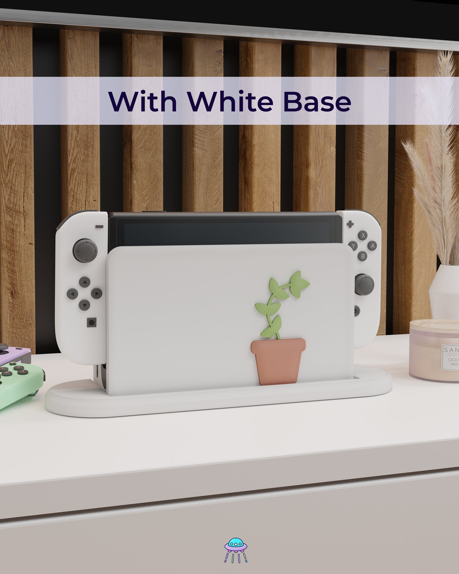 Plant Dock Cover for Nintendo Switch – Original Faceplate Design