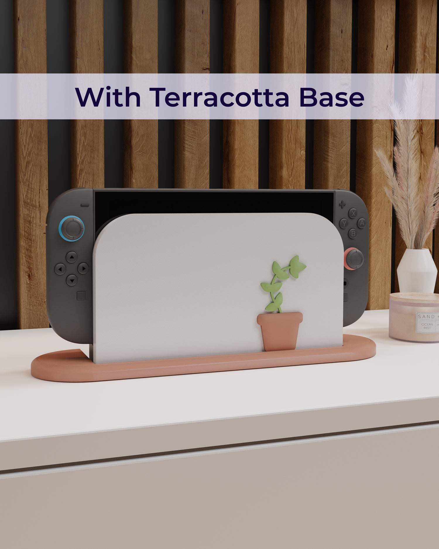 Plant Dock Cover for Nintendo Switch 2 – Original Faceplate Design