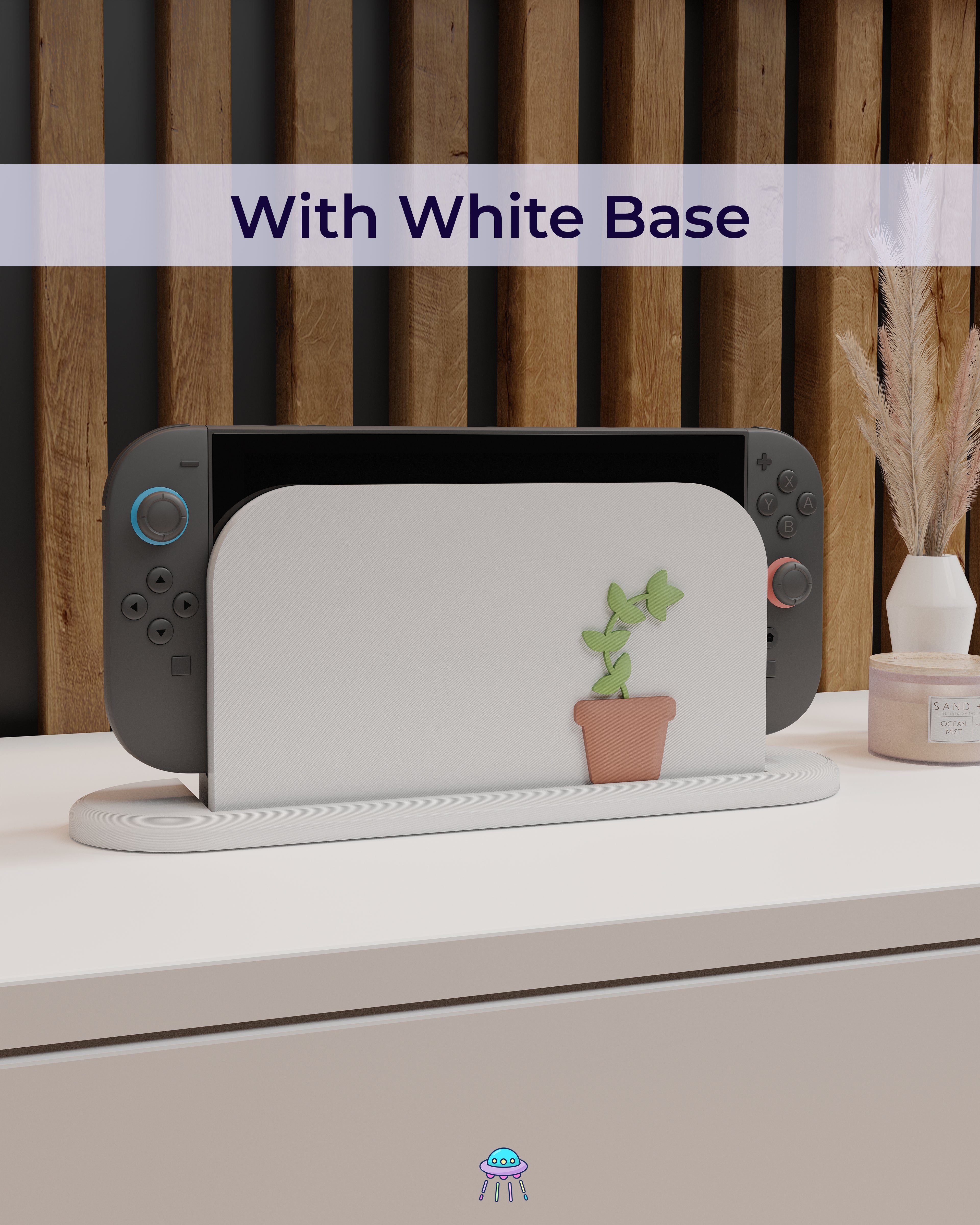 Plant Dock Cover for Nintendo Switch 2 – Original Faceplate Design