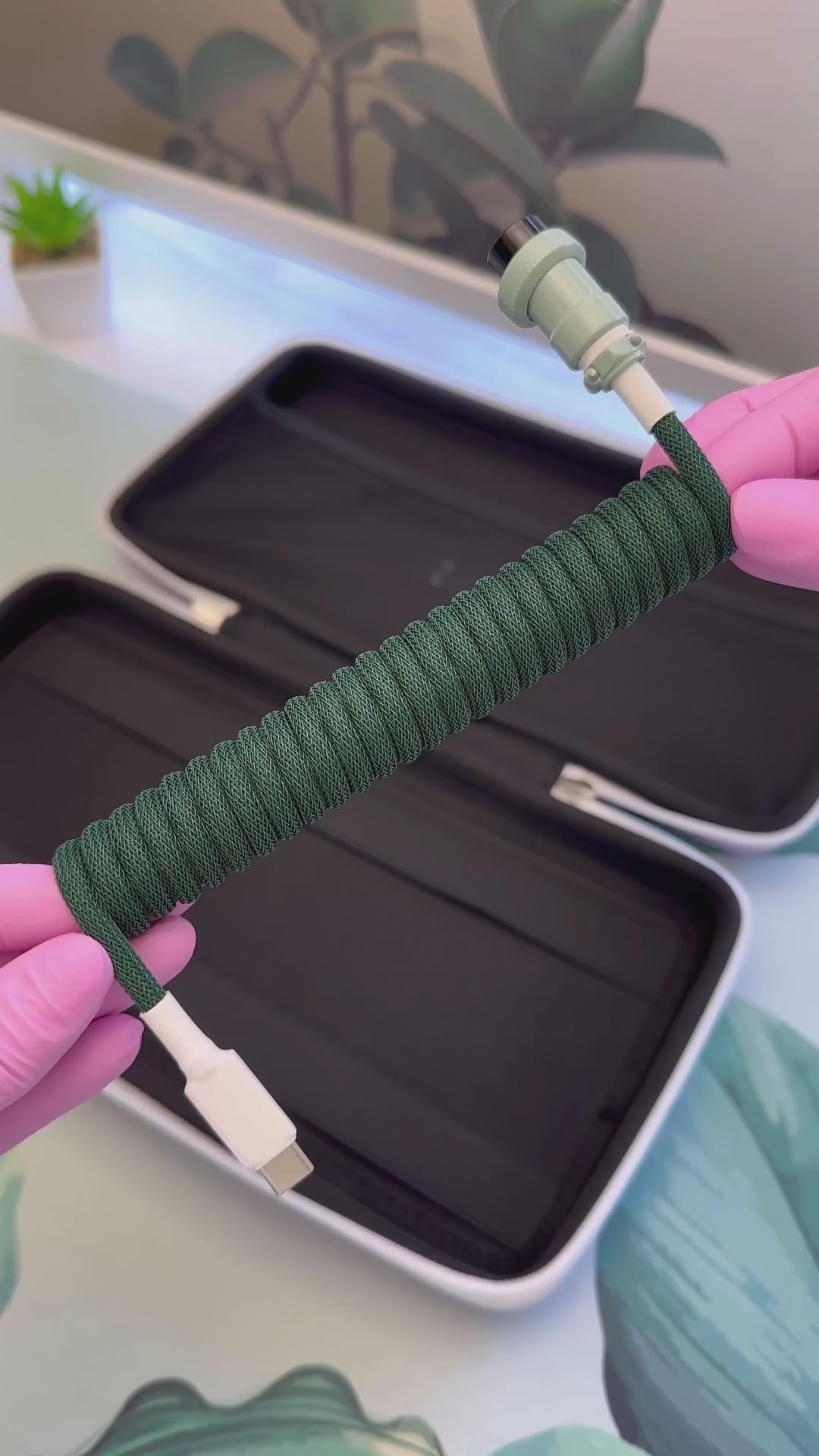 Botanical Keyboard Cable