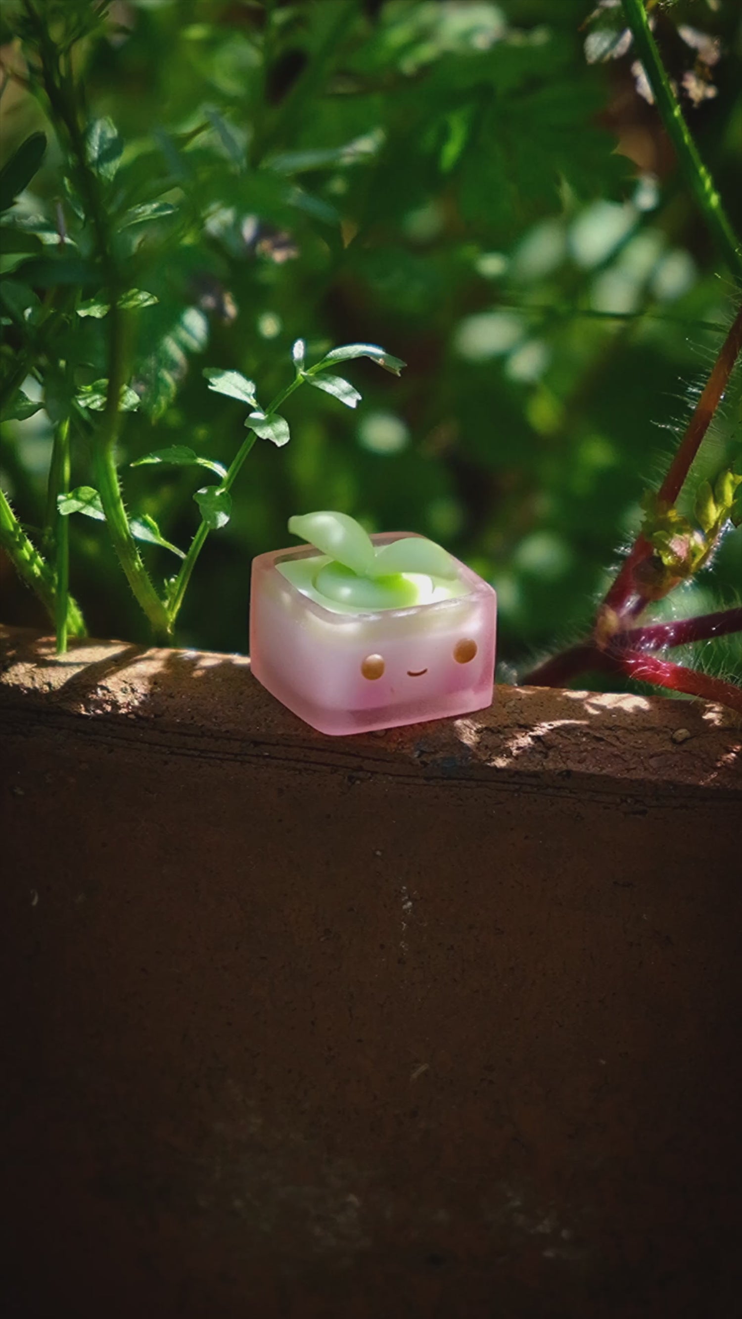 Lolicaps x Sparkle Sprout Resin Artisan Keycap