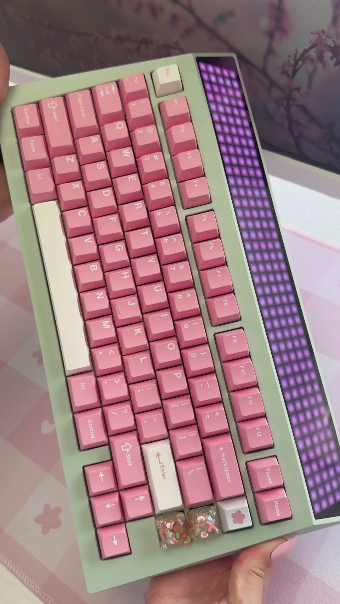 Peach Blossom Keyboard Cable