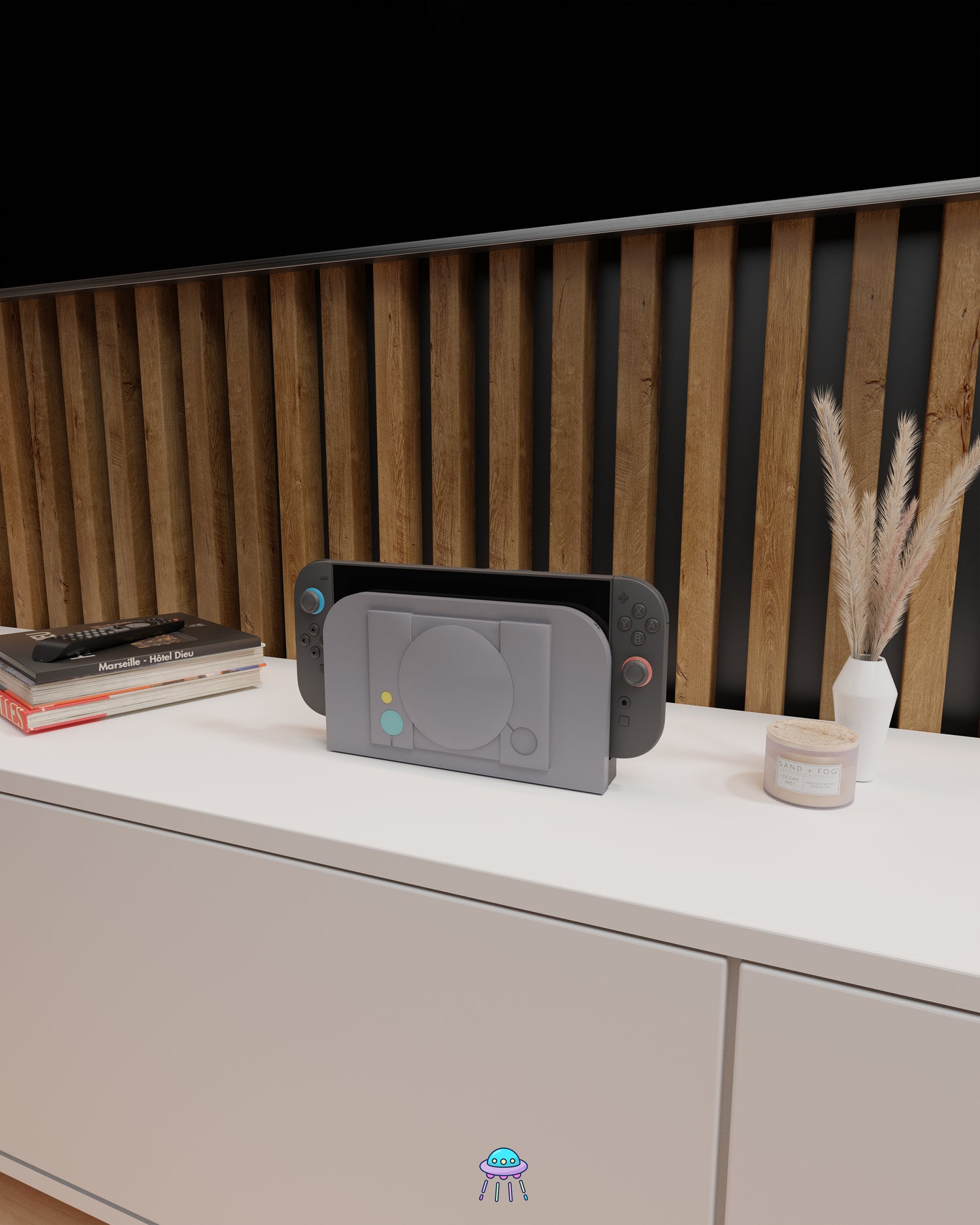 PS1 Dock Cover for Nintendo Switch 2 – Original Faceplate Design