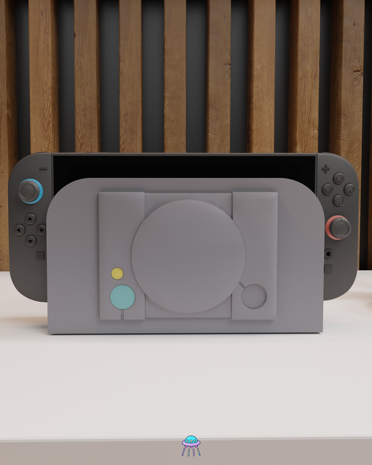 PS1 Dock Cover for Nintendo Switch 2 – Original Faceplate Design