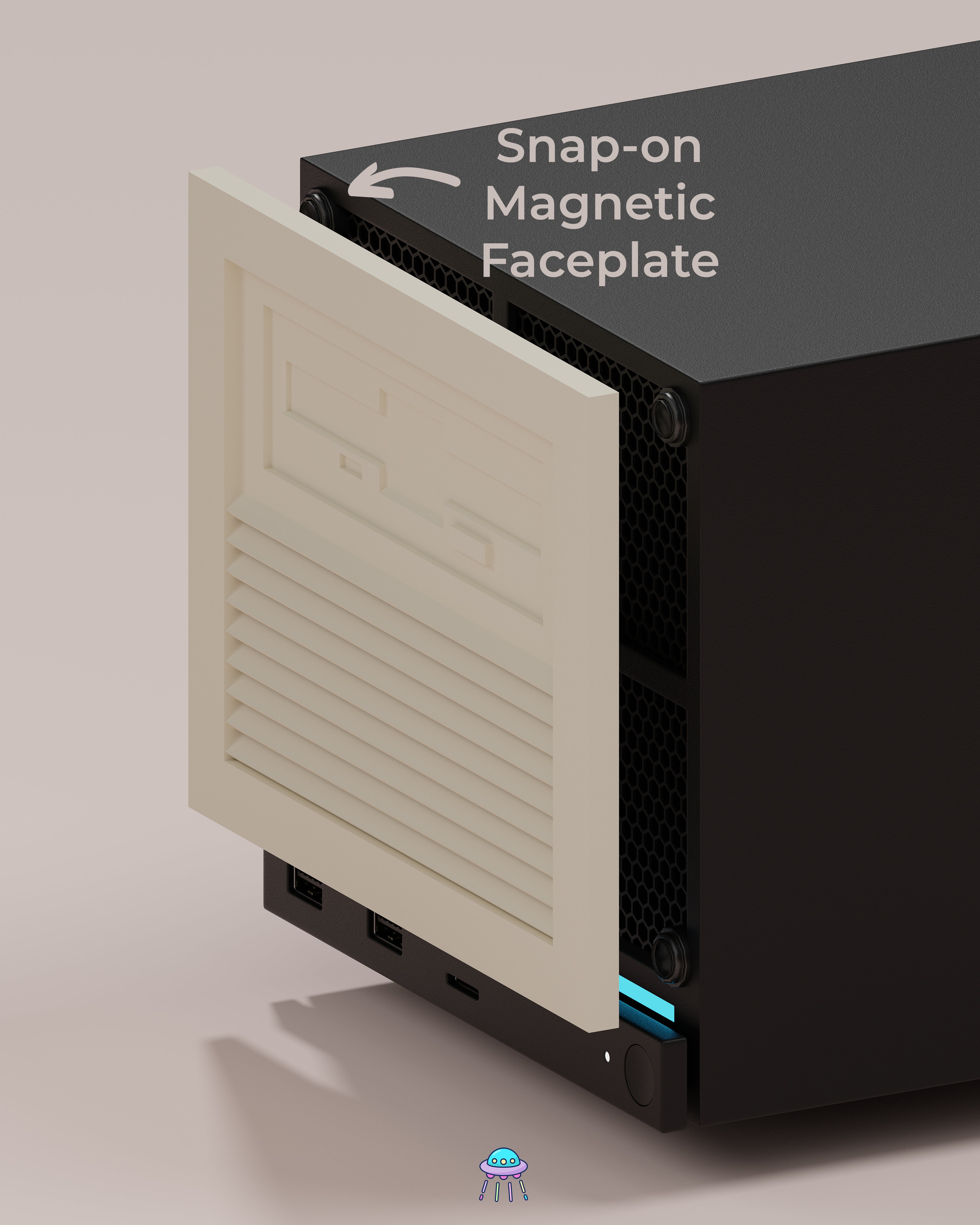 Retro PC Valve Steam Machine Faceplate / Face Cover - In Stock