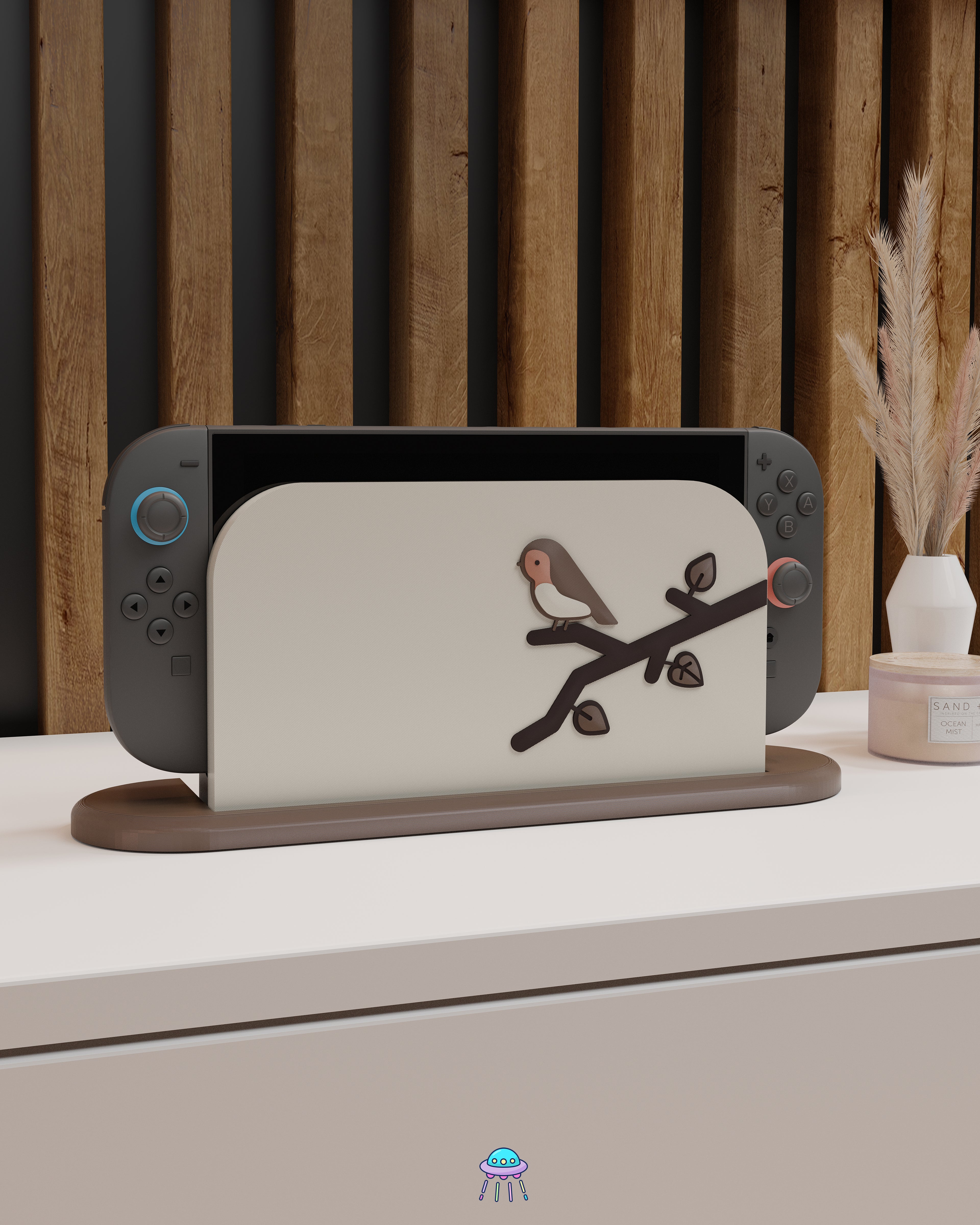 Robin Dock Cover for Nintendo Switch 2 – Original Faceplate Design