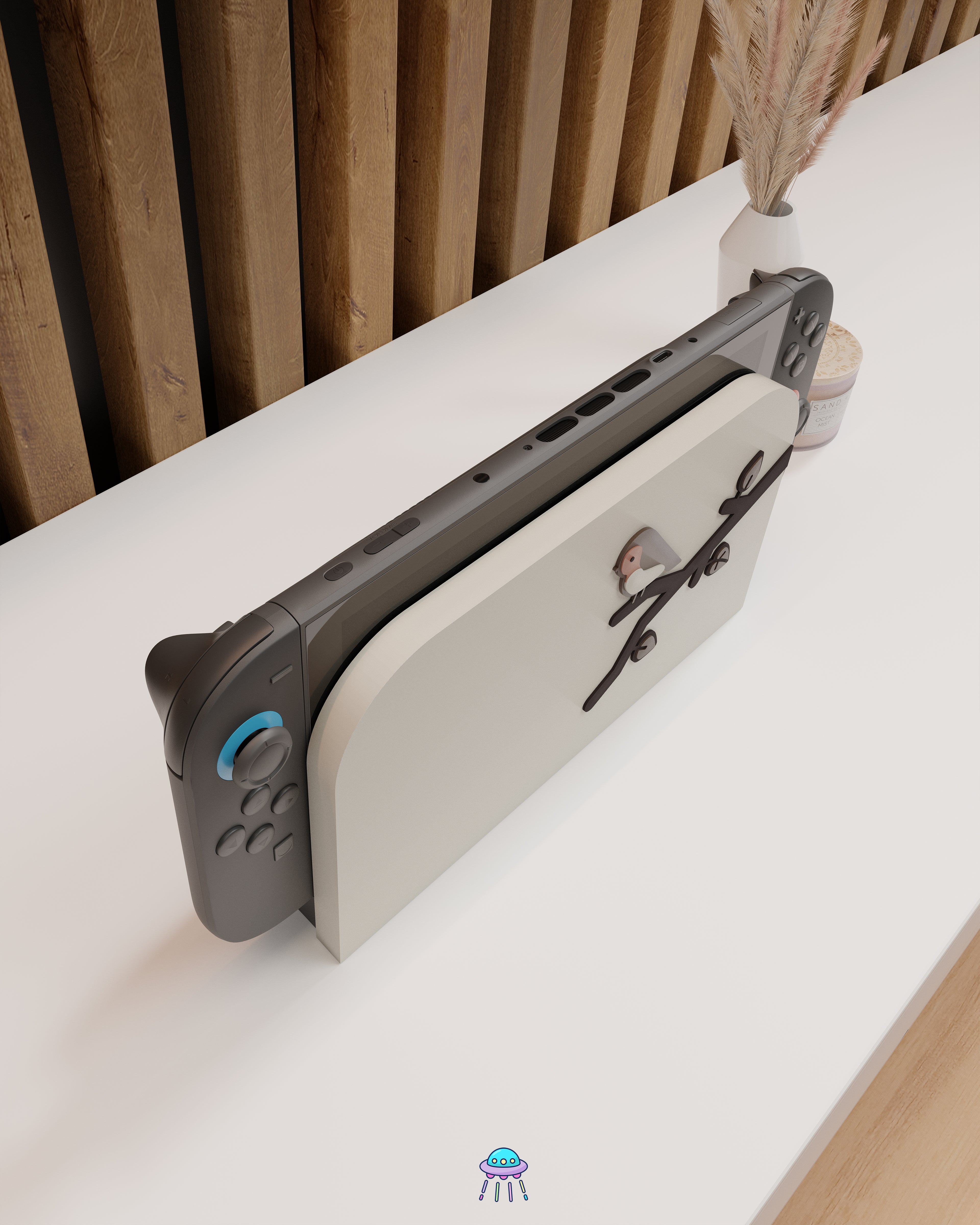 Robin Dock Cover for Nintendo Switch 2 – Original Faceplate Design