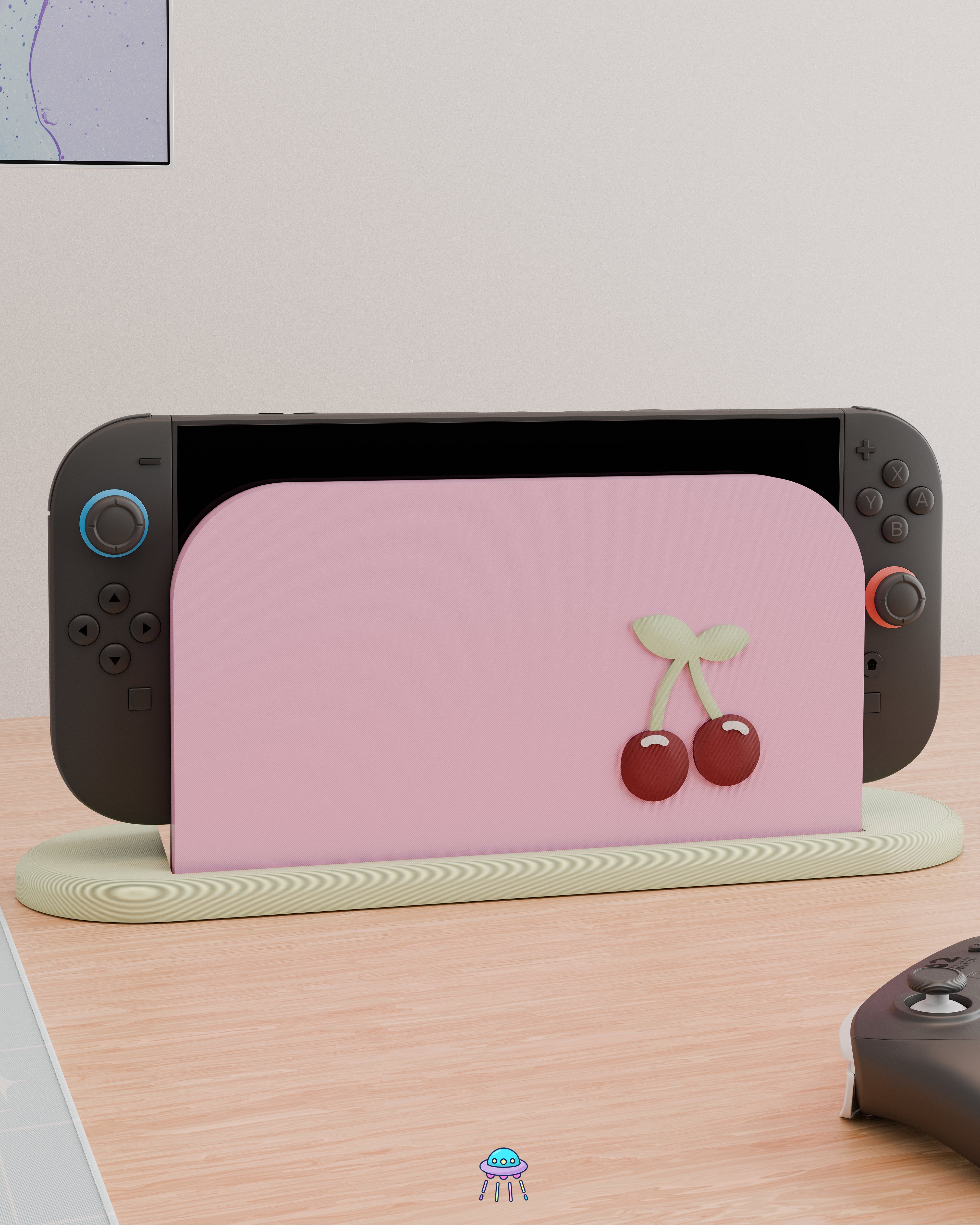 Cherry Dock Cover for Nintendo Switch 2 – Original Faceplate Design