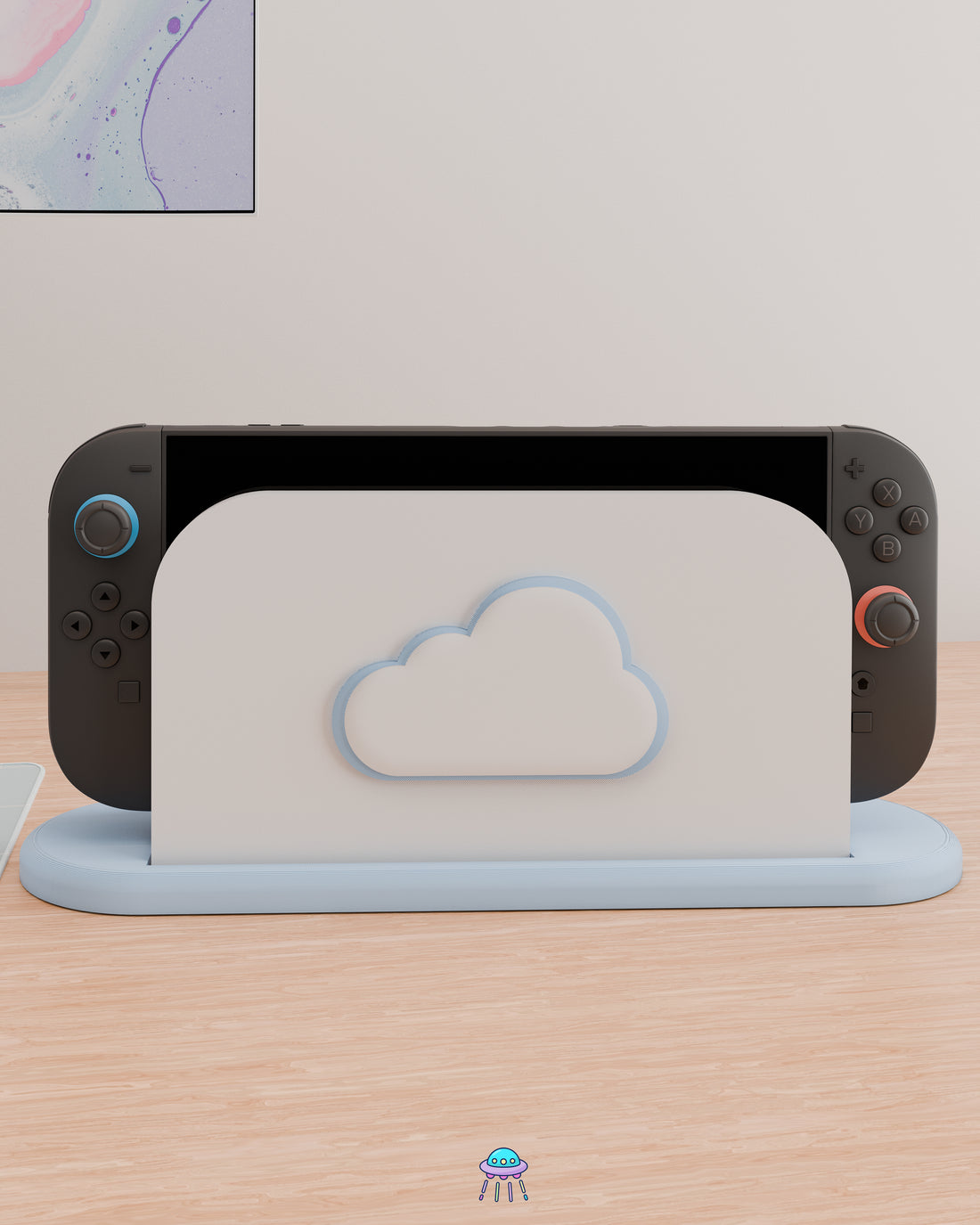Cloud Dock Cover for Nintendo Switch 2 – Original Faceplate Design