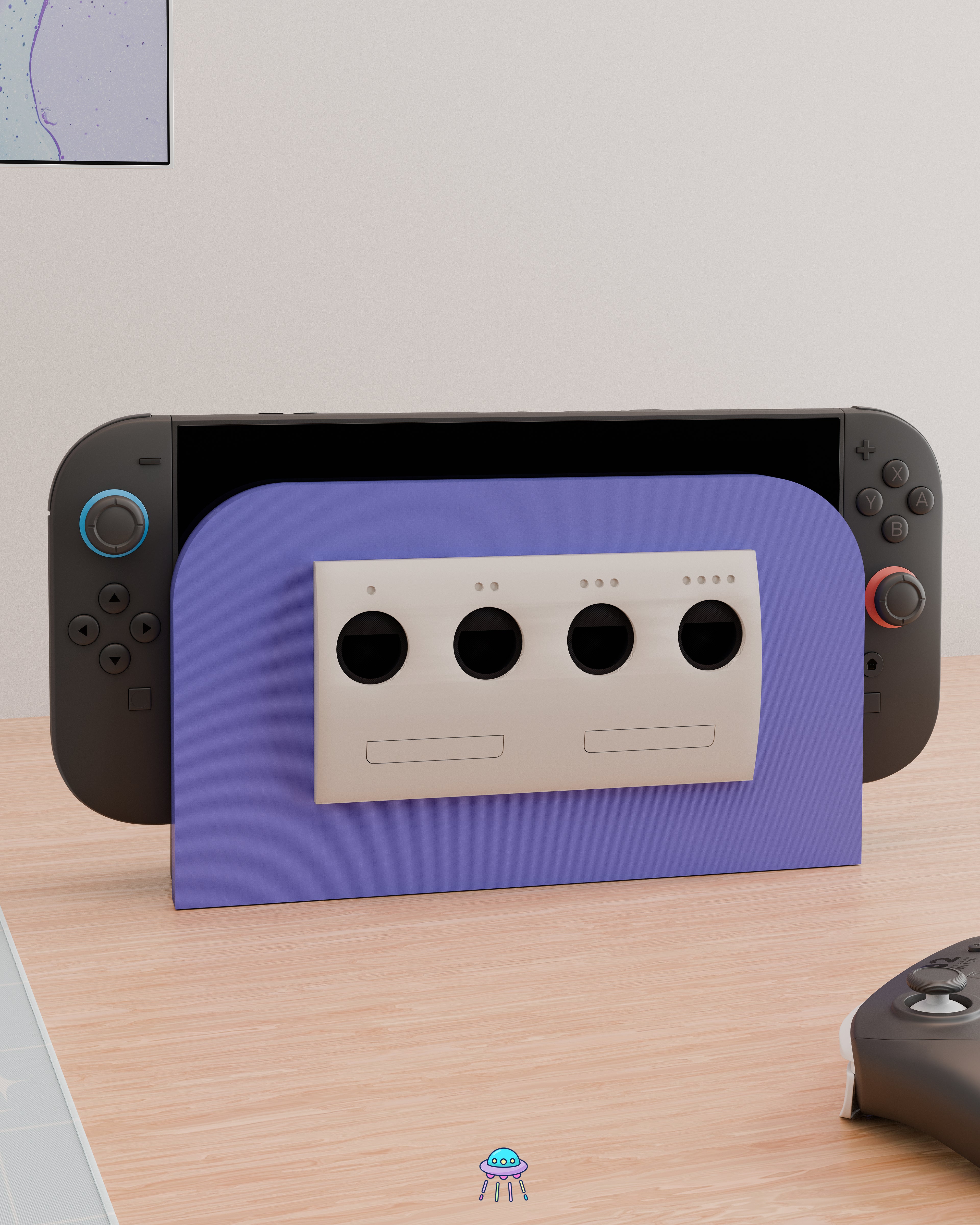 Cubey Dock Cover for Nintendo Switch 2 – Original Faceplate Design