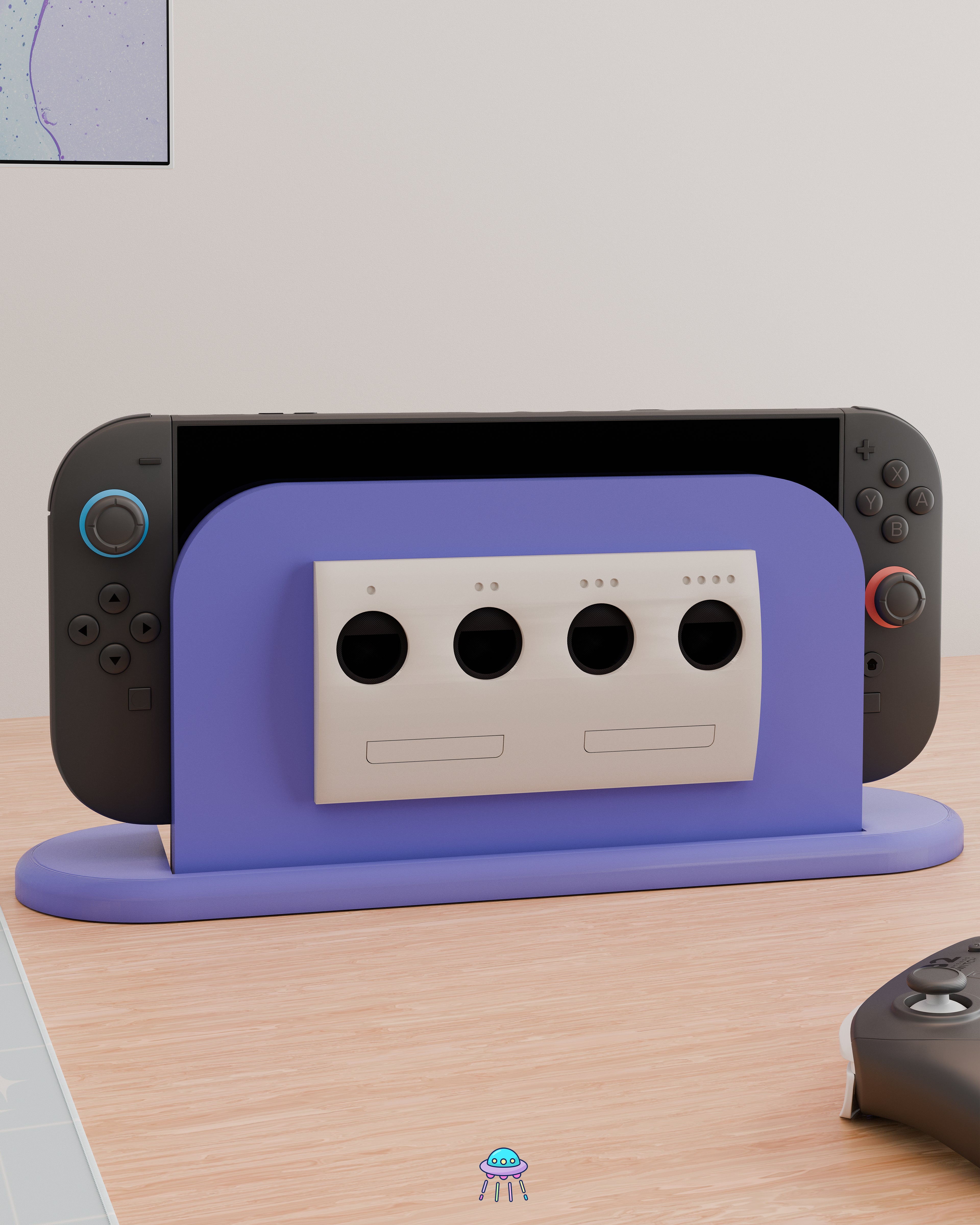Cubey Dock Cover for Nintendo Switch 2 – Original Faceplate Design