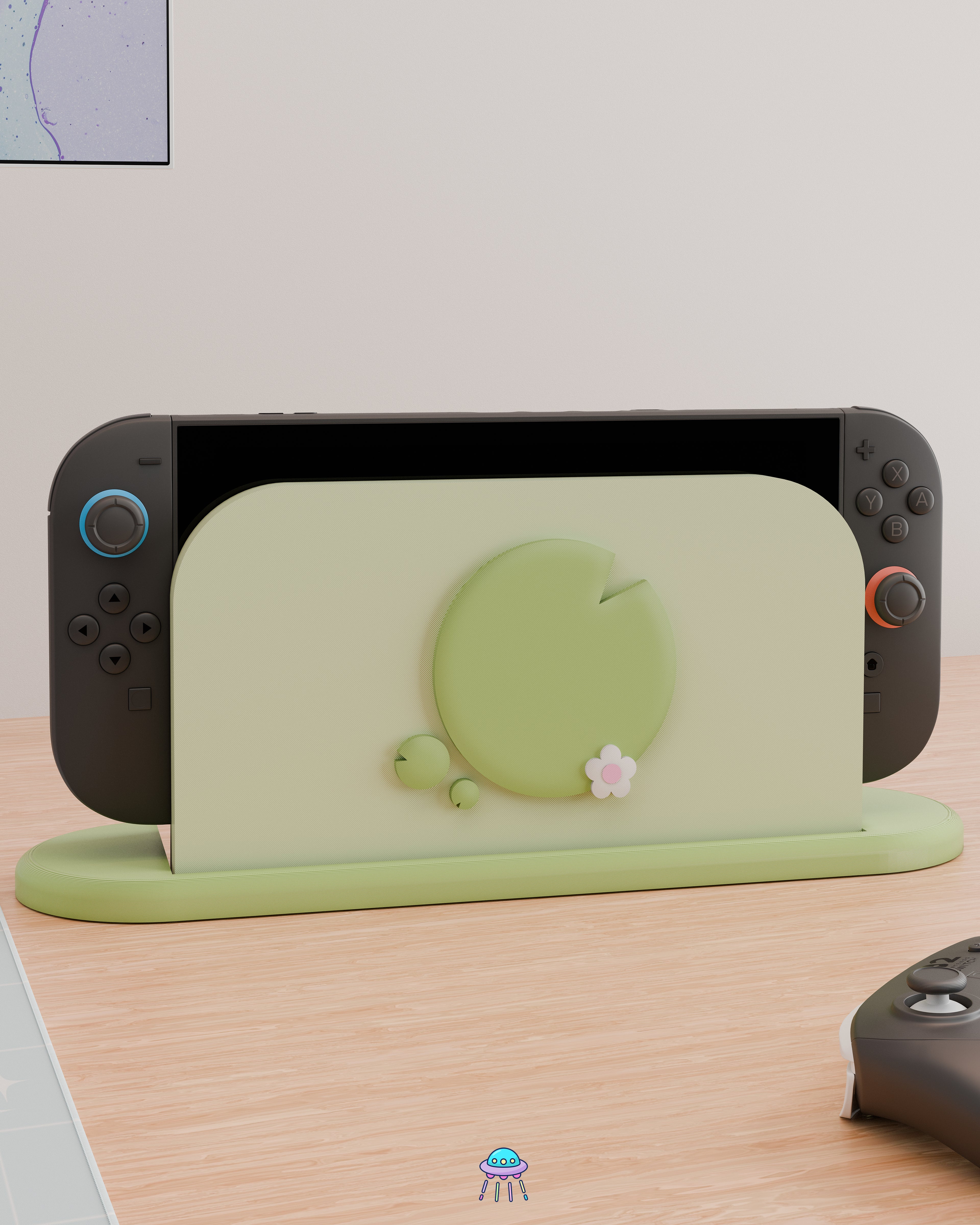 Lily Pad Dock Cover for Nintendo Switch 2 – Original Faceplate Design