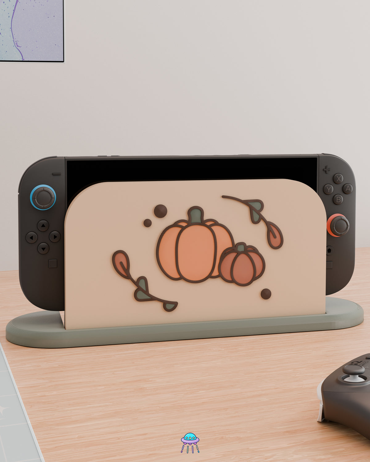 Pumpkin Patch Dock Cover for Nintendo Switch 2 – Original Faceplate Design