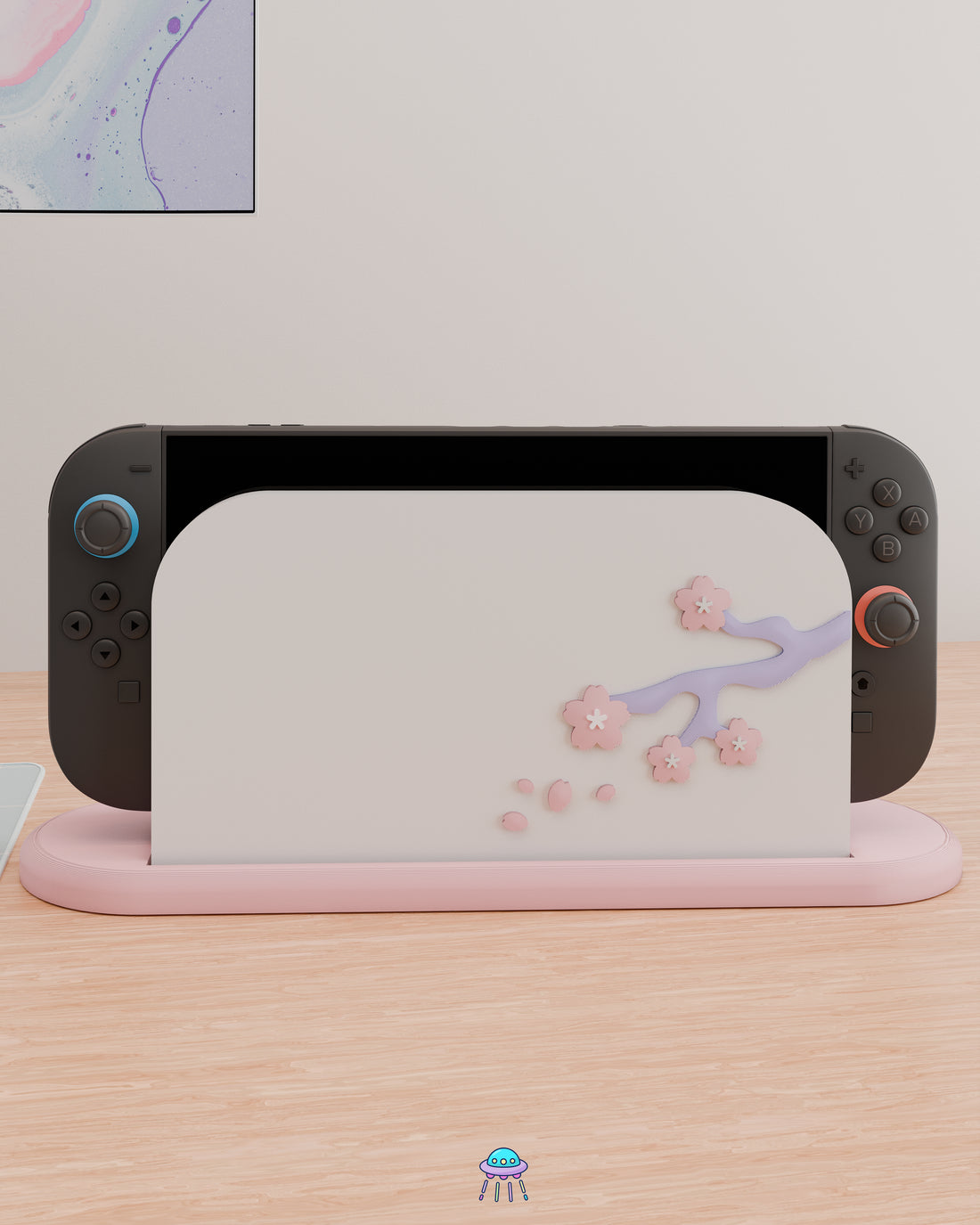 Sakura Dreams Dock Cover for Nintendo Switch 2 – Original Faceplate Design