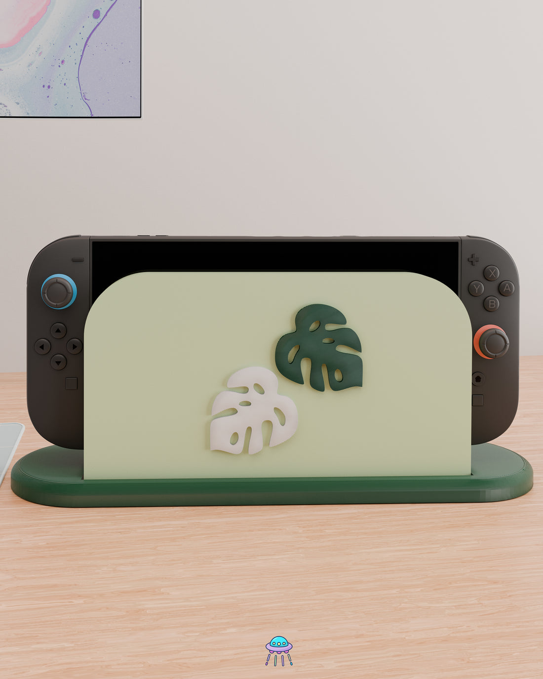 Leafy Dock Cover for Nintendo Switch 2 – Original Faceplate Design