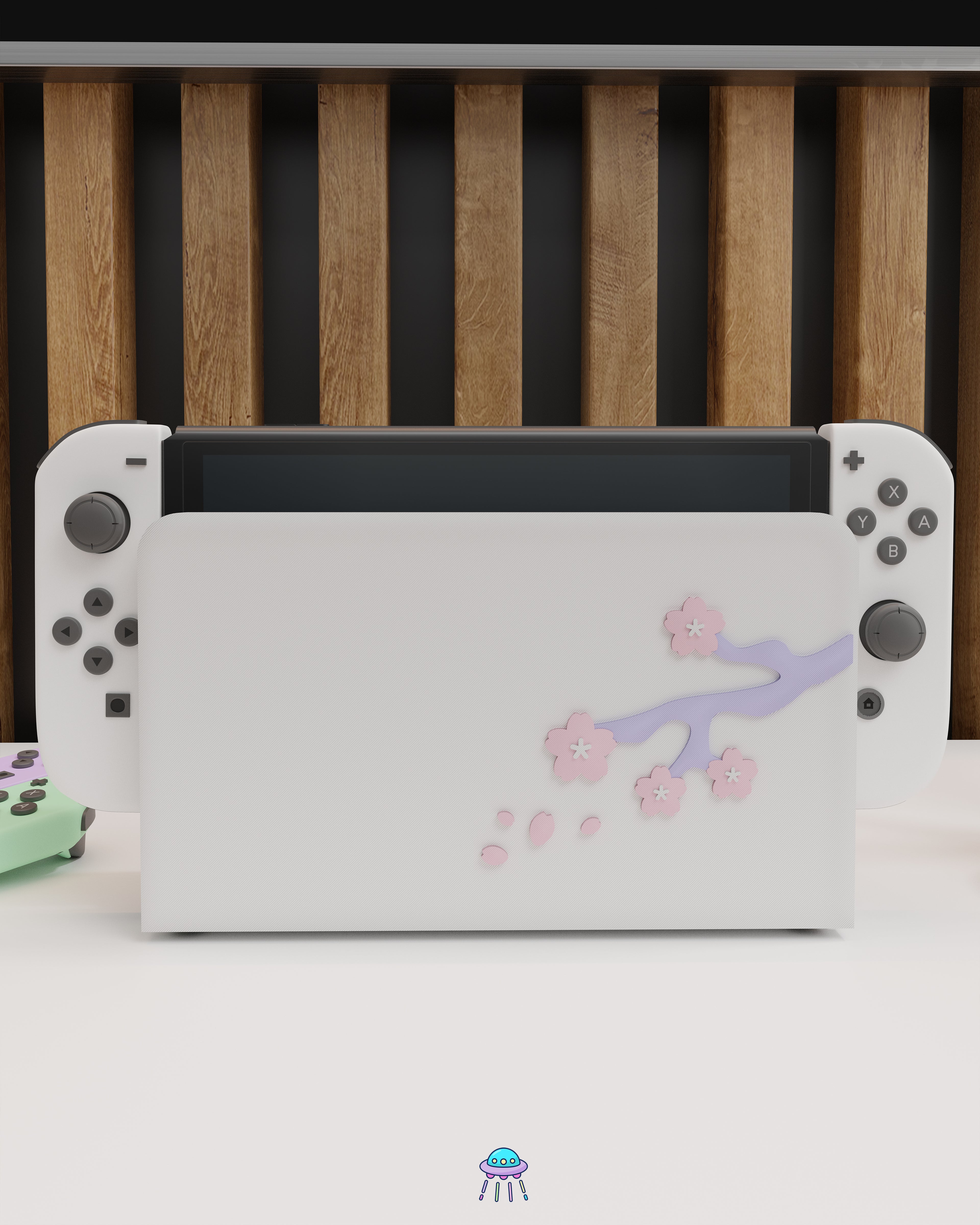 Sakura Dreams Cover for Nintendo Switch – Original Faceplate Design