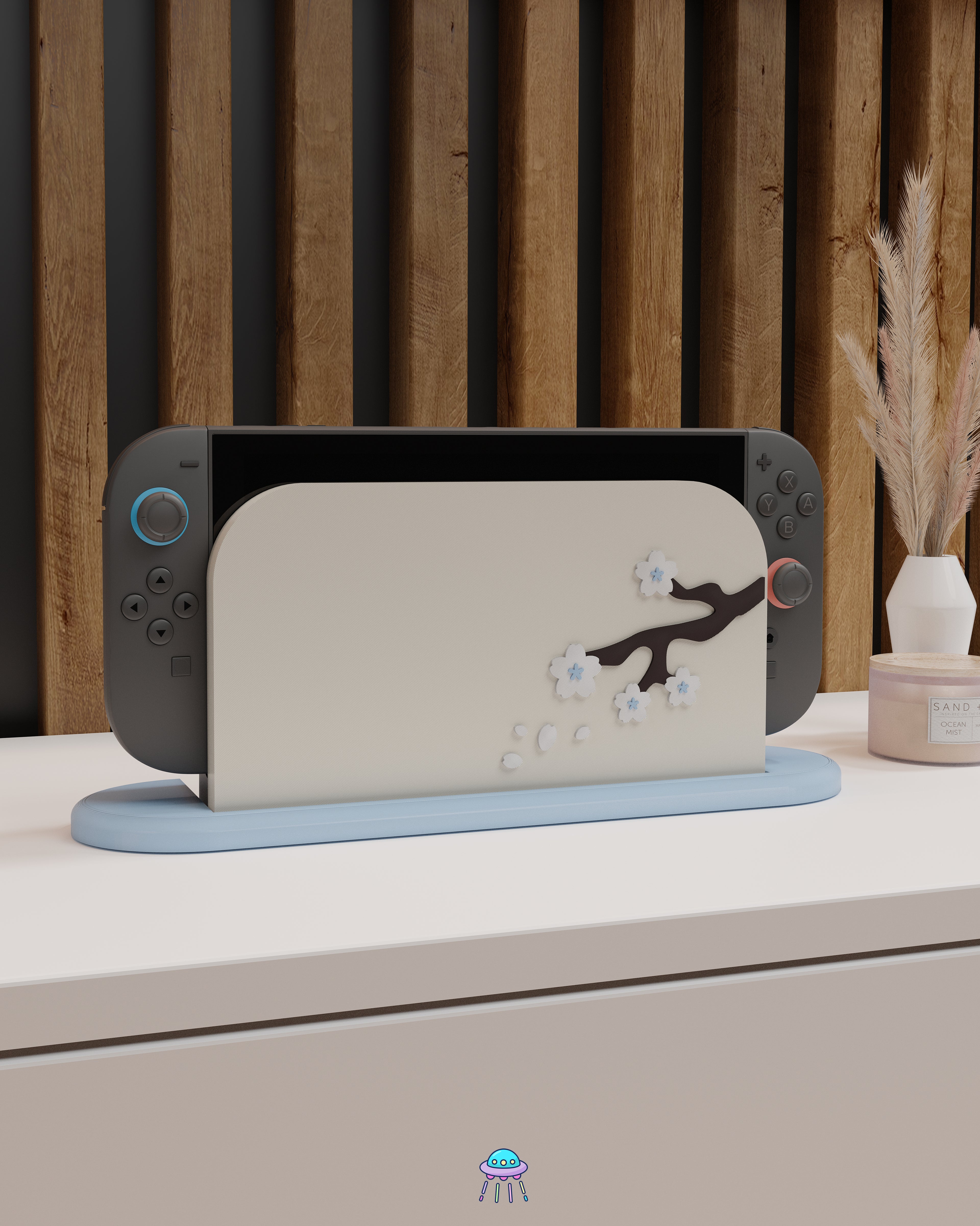 Sakura Ice Cover for Nintendo Switch 2 – Original Faceplate Design