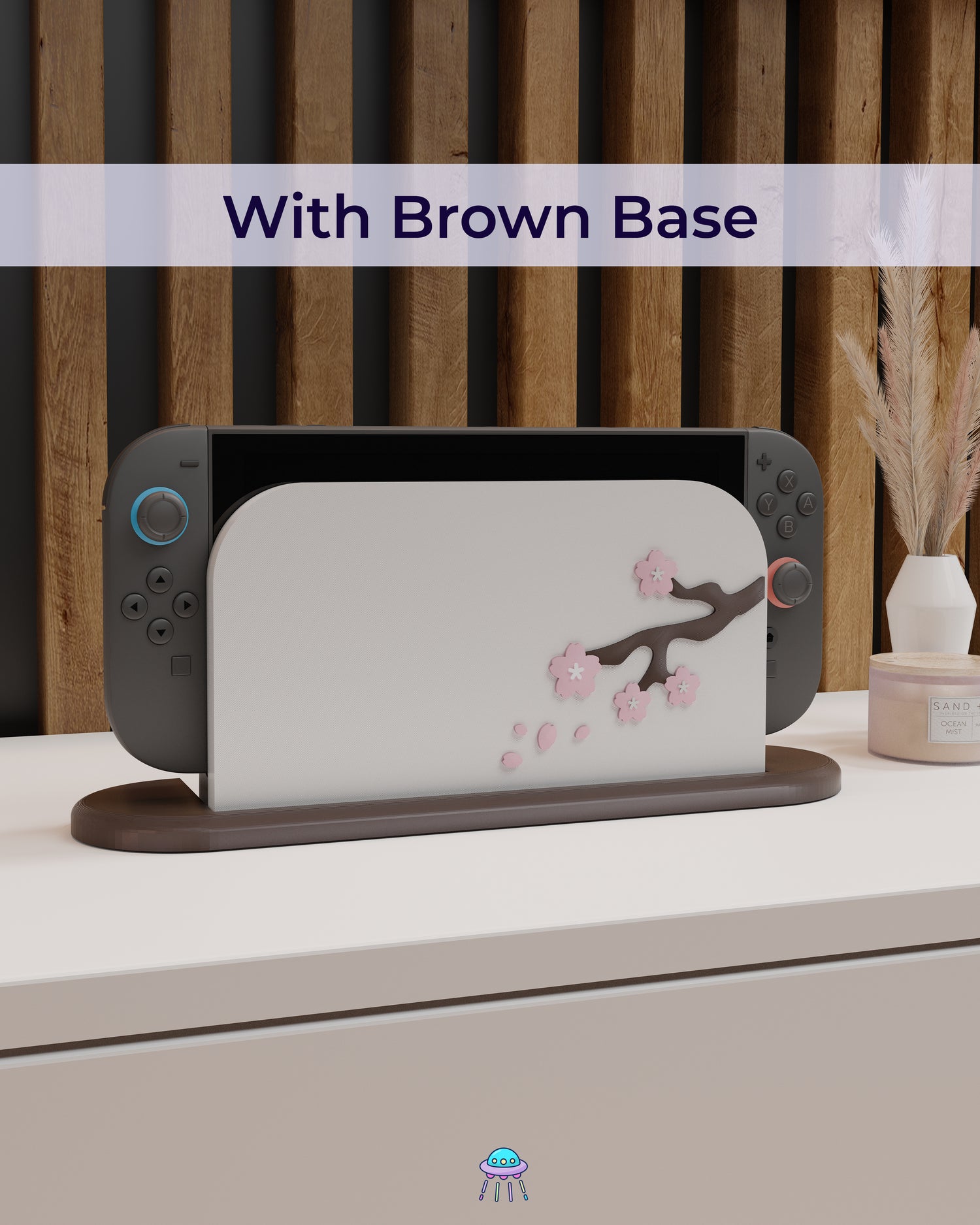 Sakura Tree Dock Cover for Nintendo Switch 2 – Original Faceplate Design