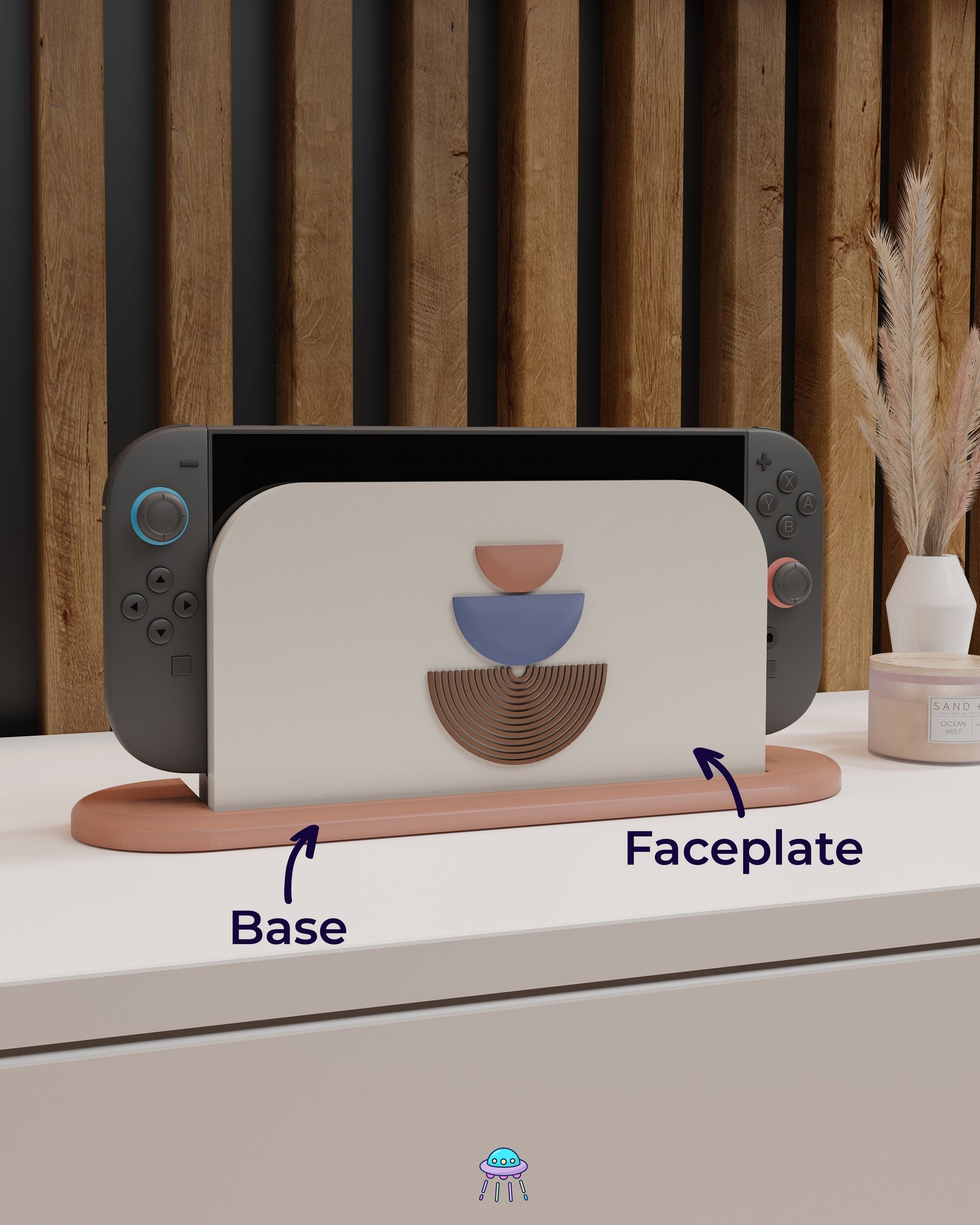 Balance Dock Cover for Nintendo Switch 2 – Original Faceplate Design