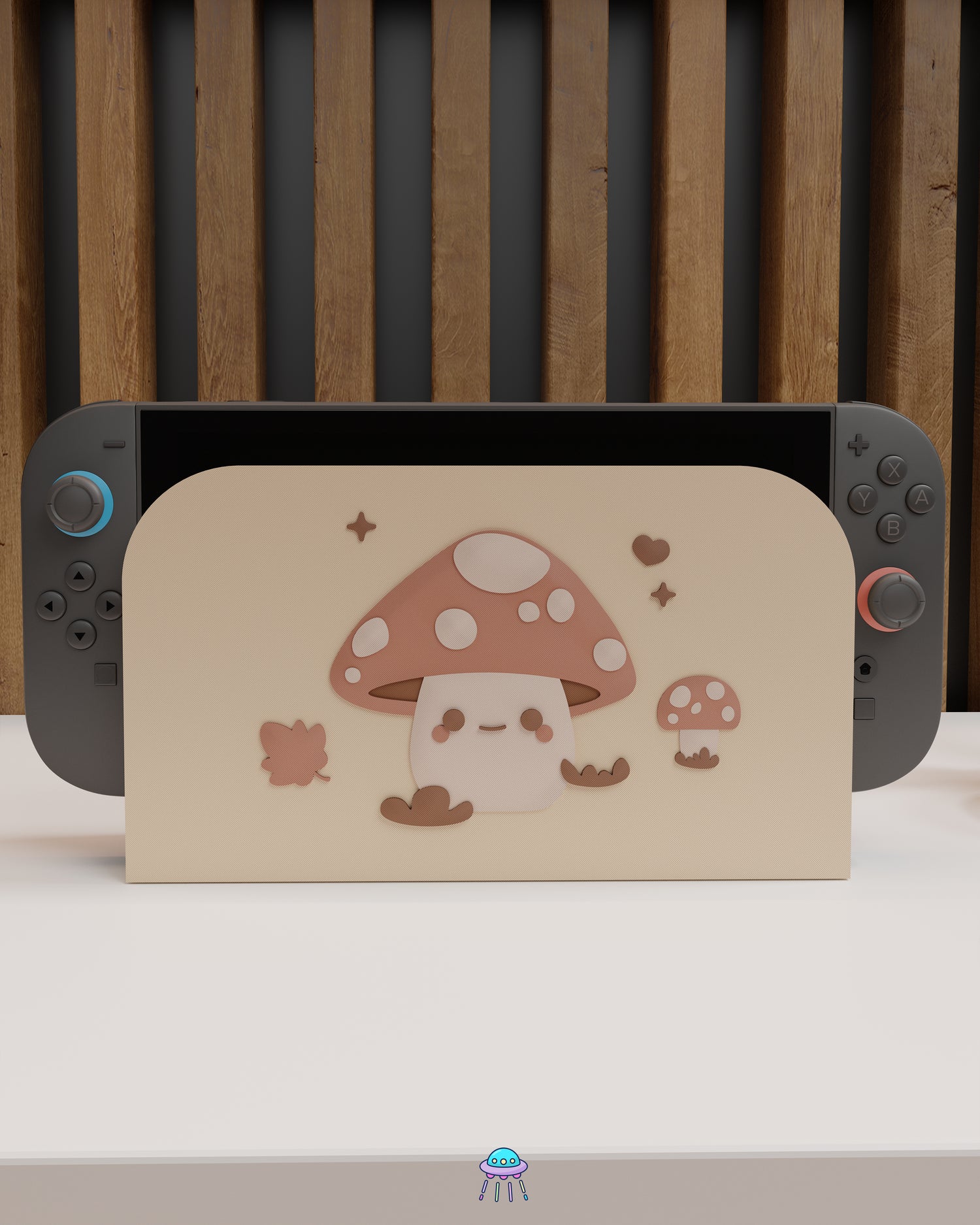 Little Toadstool Dock Cover for Nintendo Switch 2 – Original Faceplate Design