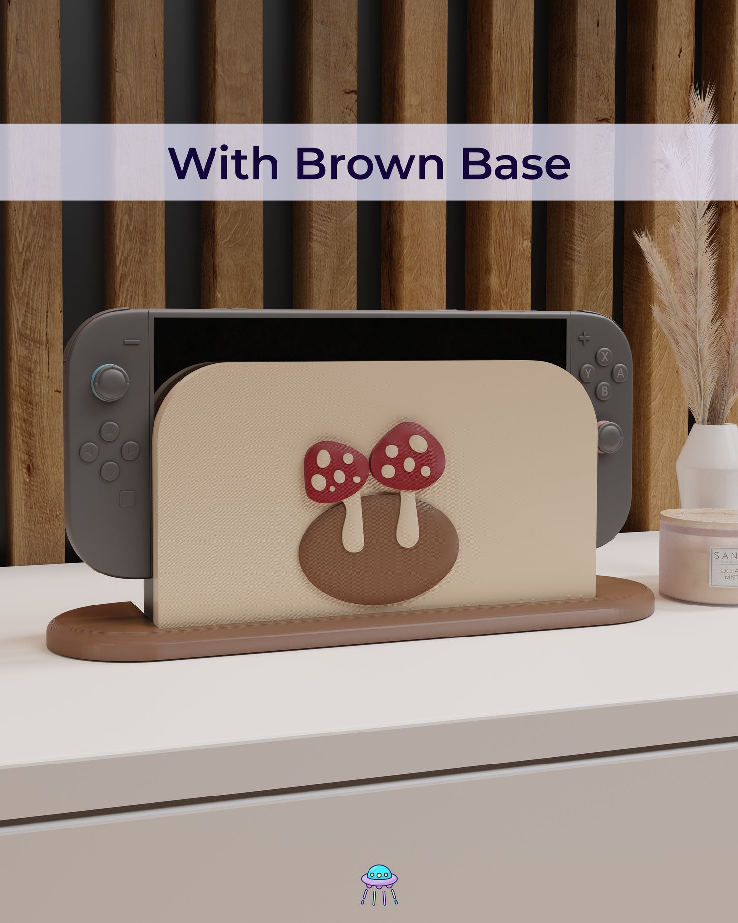 Shroomy Dock Cover for Nintendo Switch 2 – Original Faceplate Design