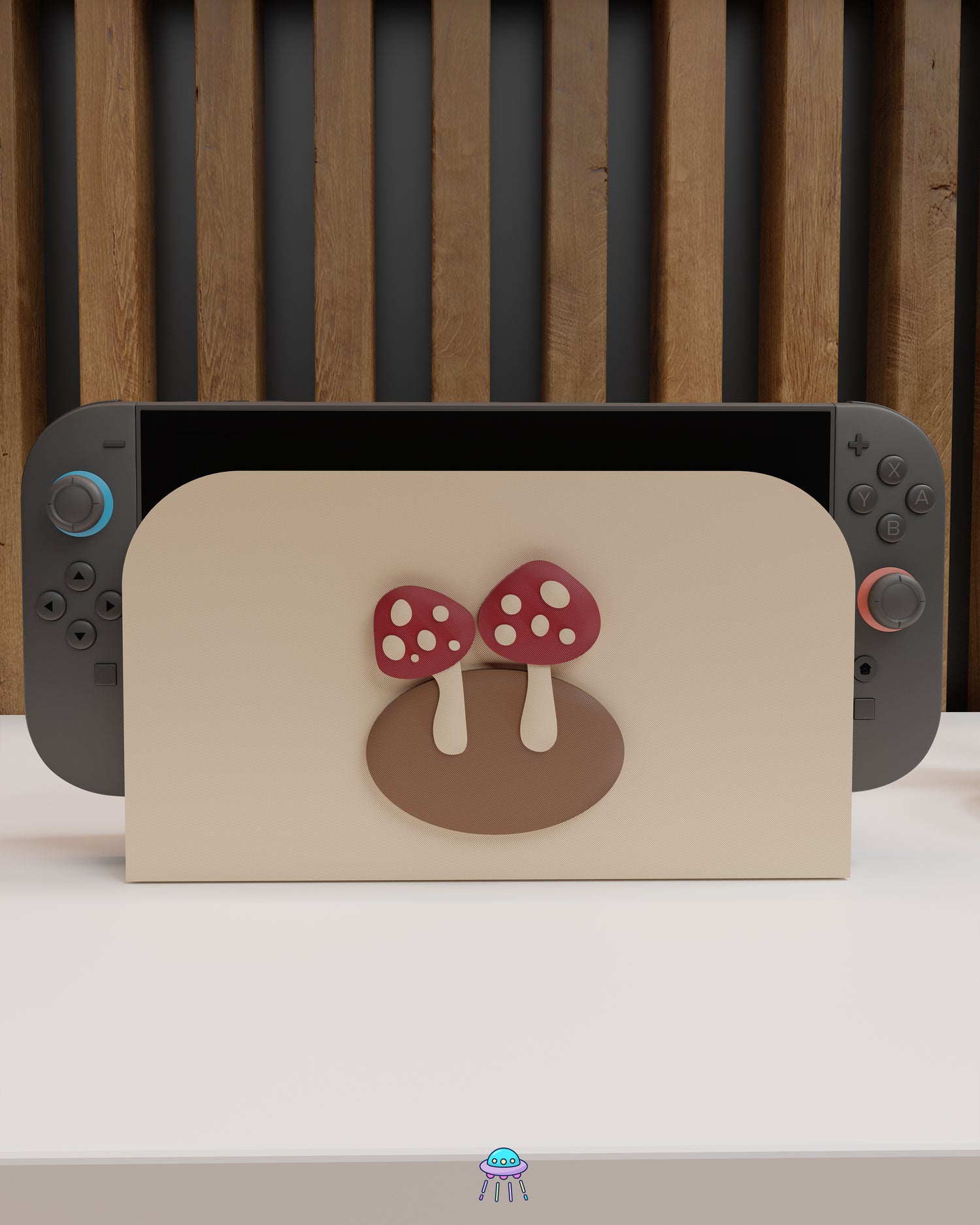 Shroomy Dock Cover for Nintendo Switch 2 – Original Faceplate Design