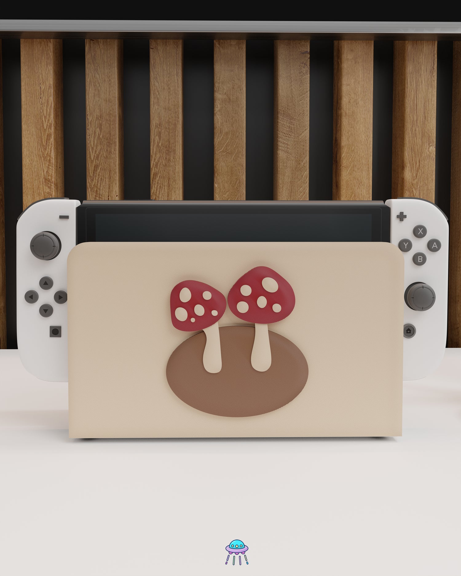 Shroomy Dock Cover for Nintendo Switch – Original Faceplate Design