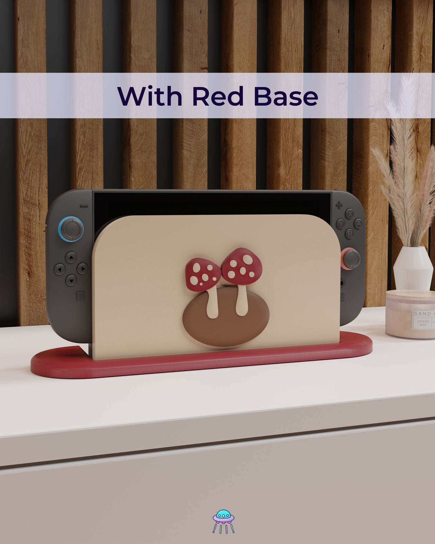 Shroomy Dock Cover for Nintendo Switch 2 – Original Faceplate Design