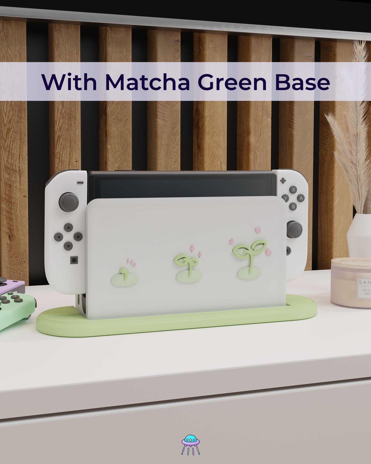 Sprouts Dock Cover for Nintendo Switch – Original Faceplate Design