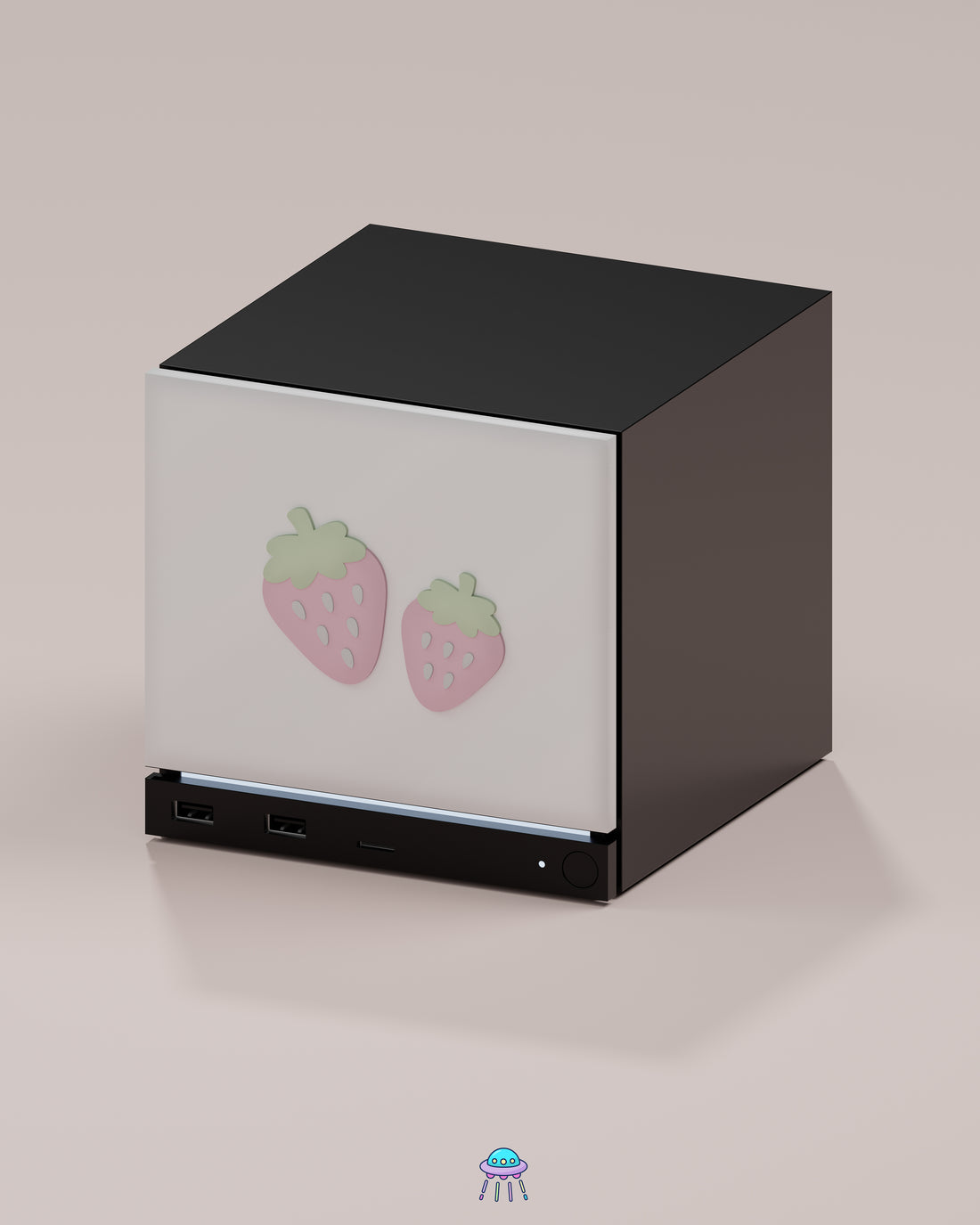 Strawberry Valve Steam Machine Faceplate / Face Cover Pre-Order