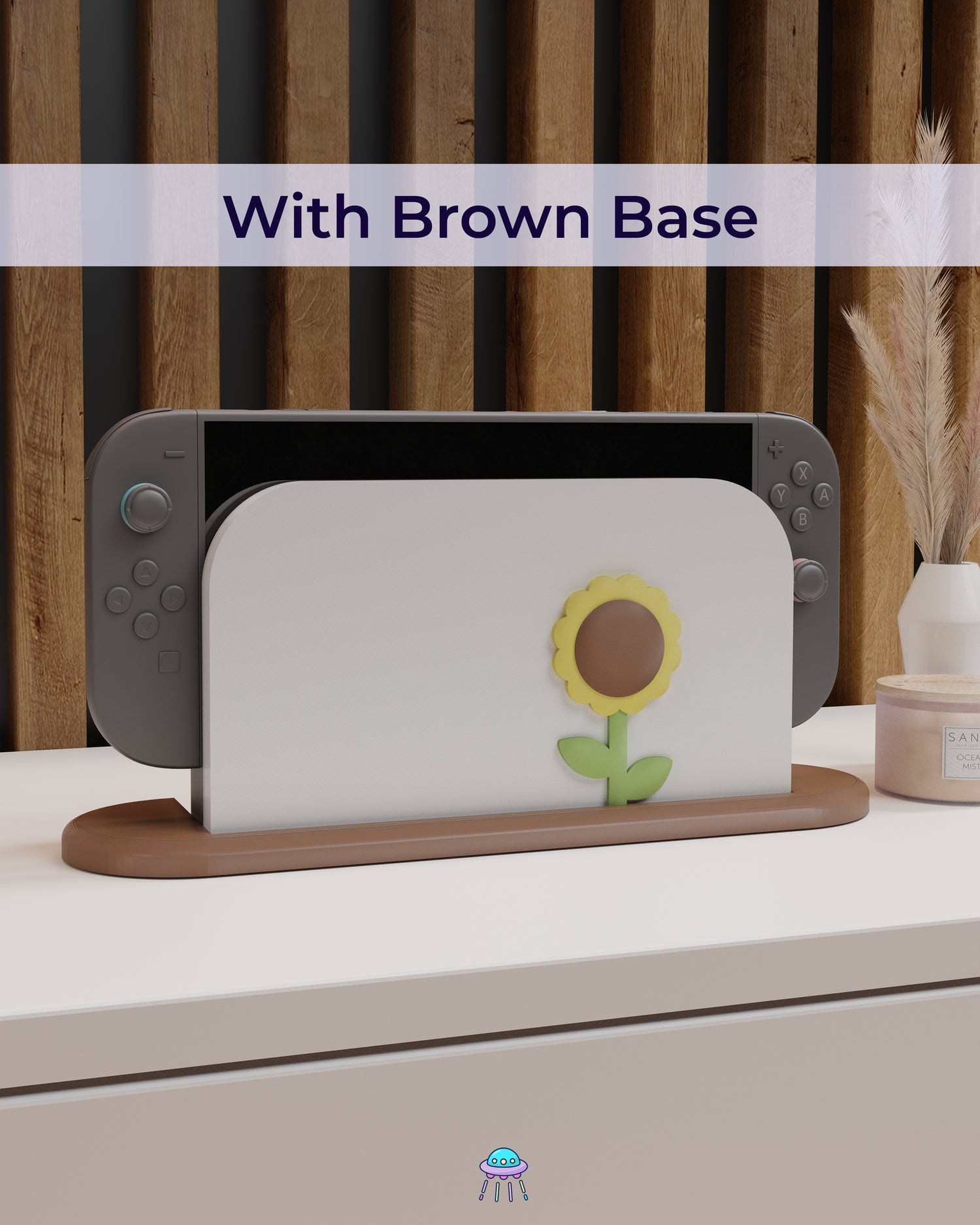 Sunflower Dock Cover for Nintendo Switch 2 – Original Faceplate Design