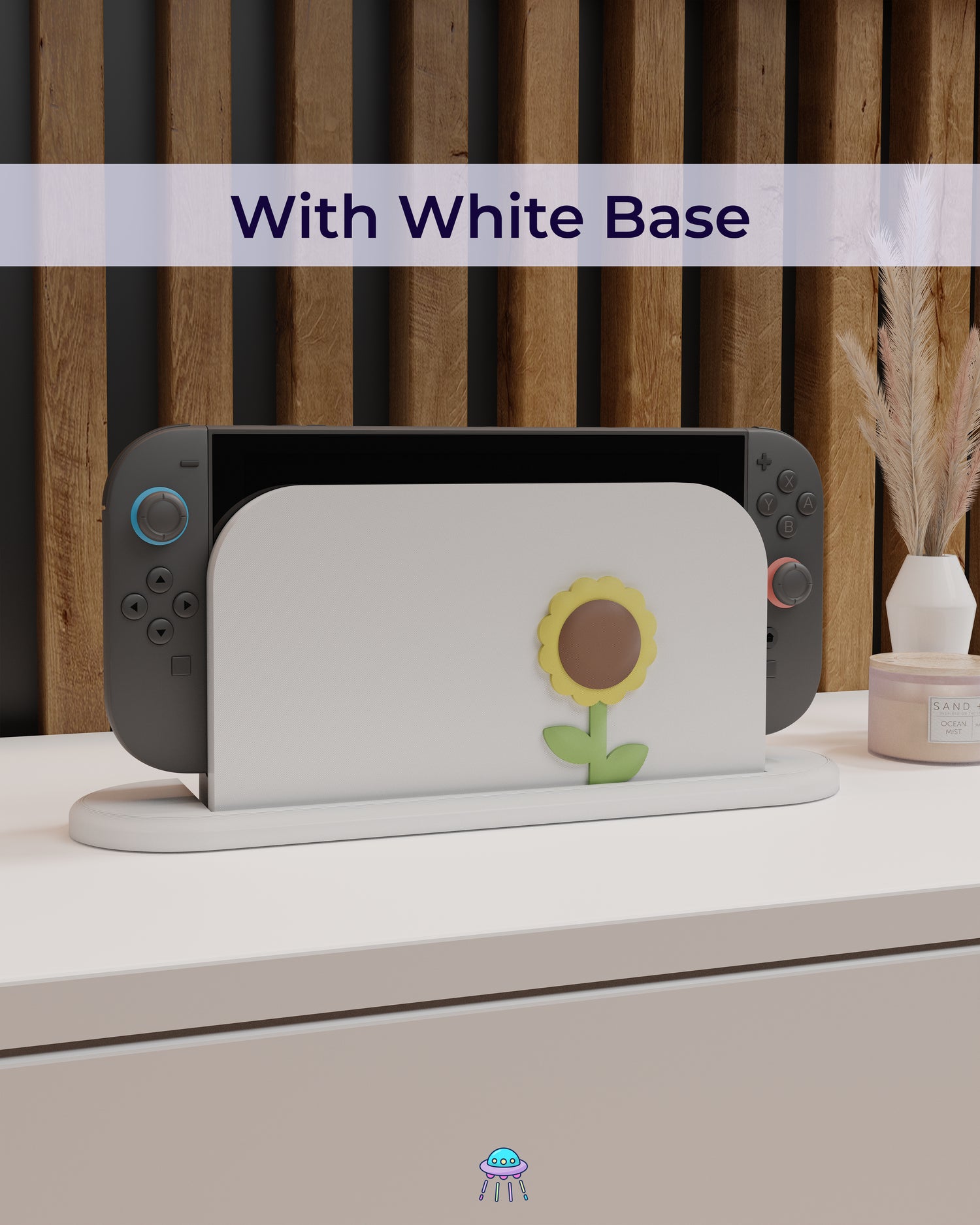 Sunflower Dock Cover for Nintendo Switch 2 – Original Faceplate Design