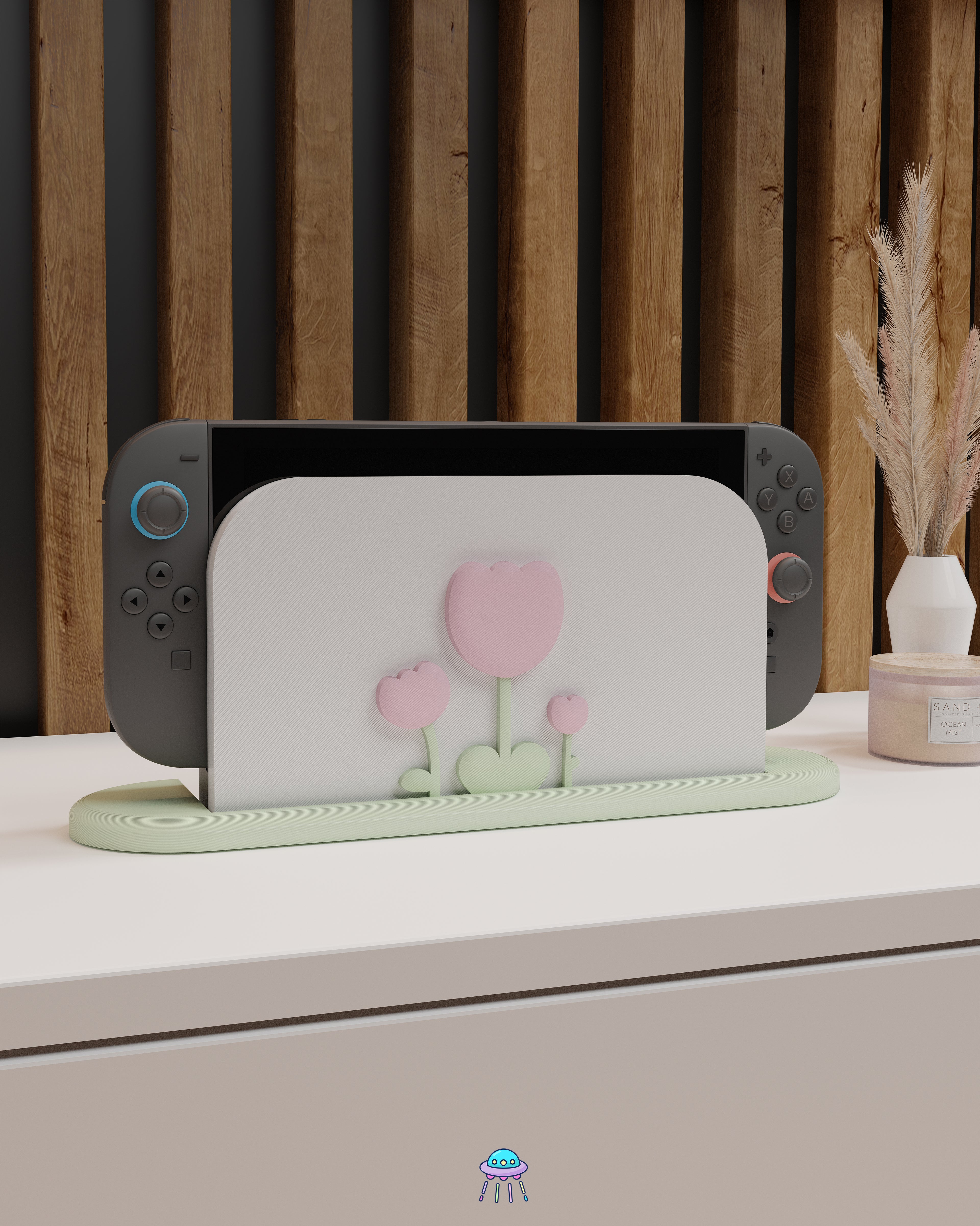 Tulip Dock Cover for Nintendo Switch 2 – Original Faceplate Design