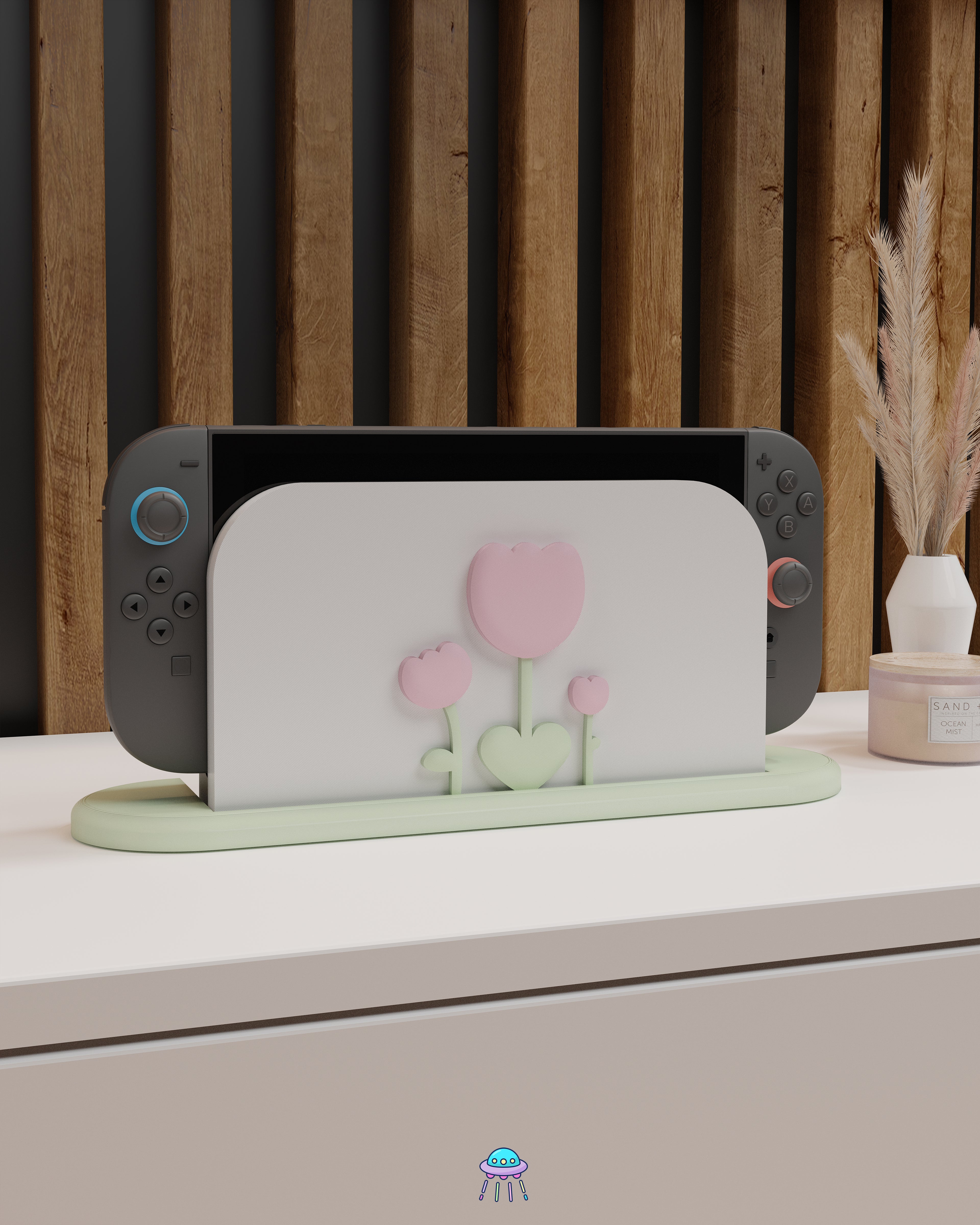 Tulip Dock Cover for Nintendo Switch 2 – Original Faceplate Design
