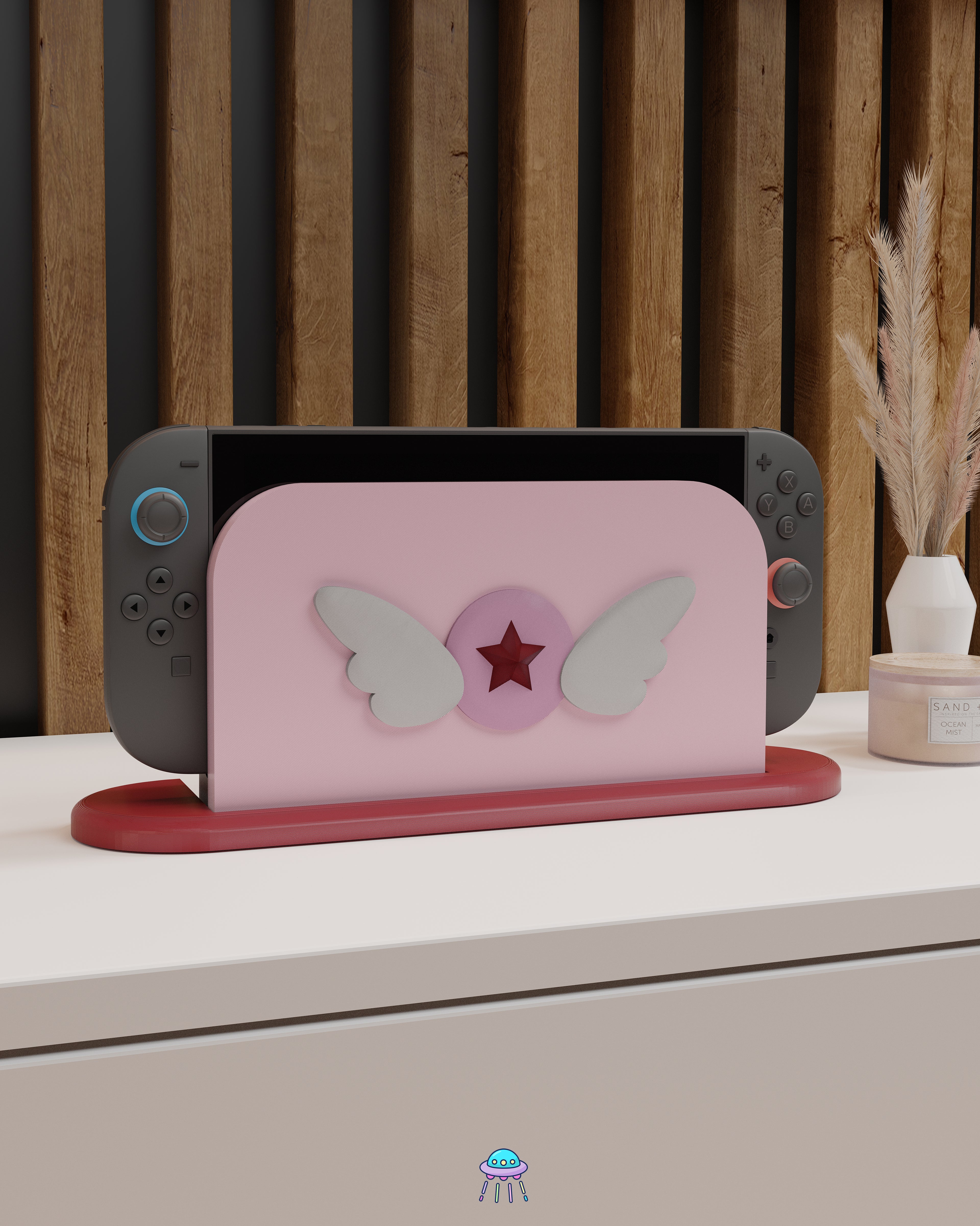 Doki Girl Dock Cover for Nintendo Switch 2 – Original Faceplate Design