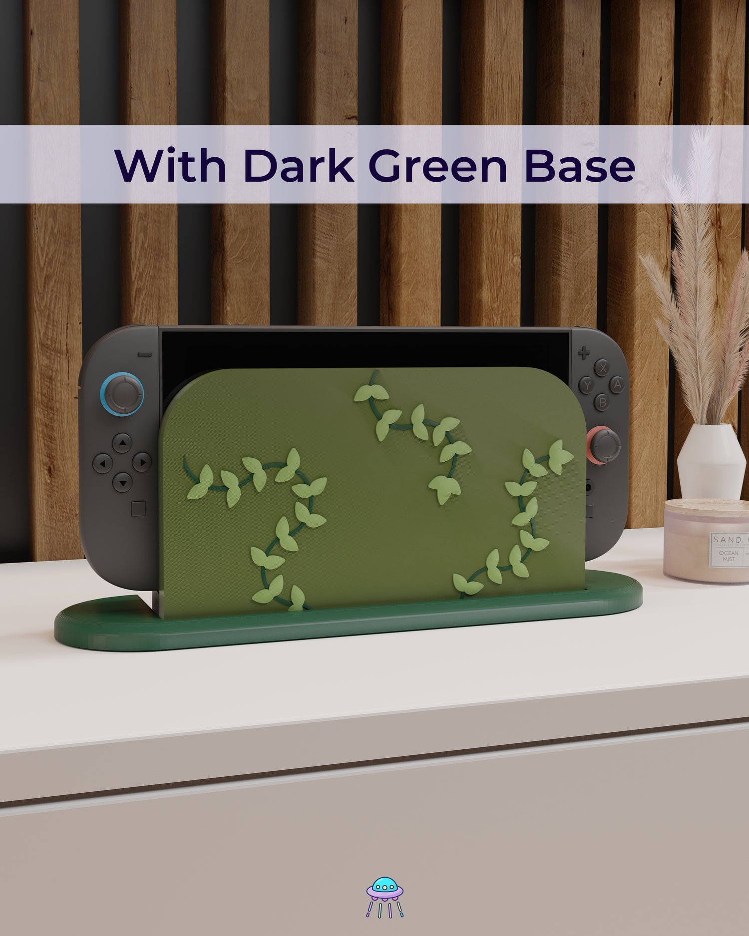Vines Dock Cover for Nintendo Switch 2 – Original Faceplate Design