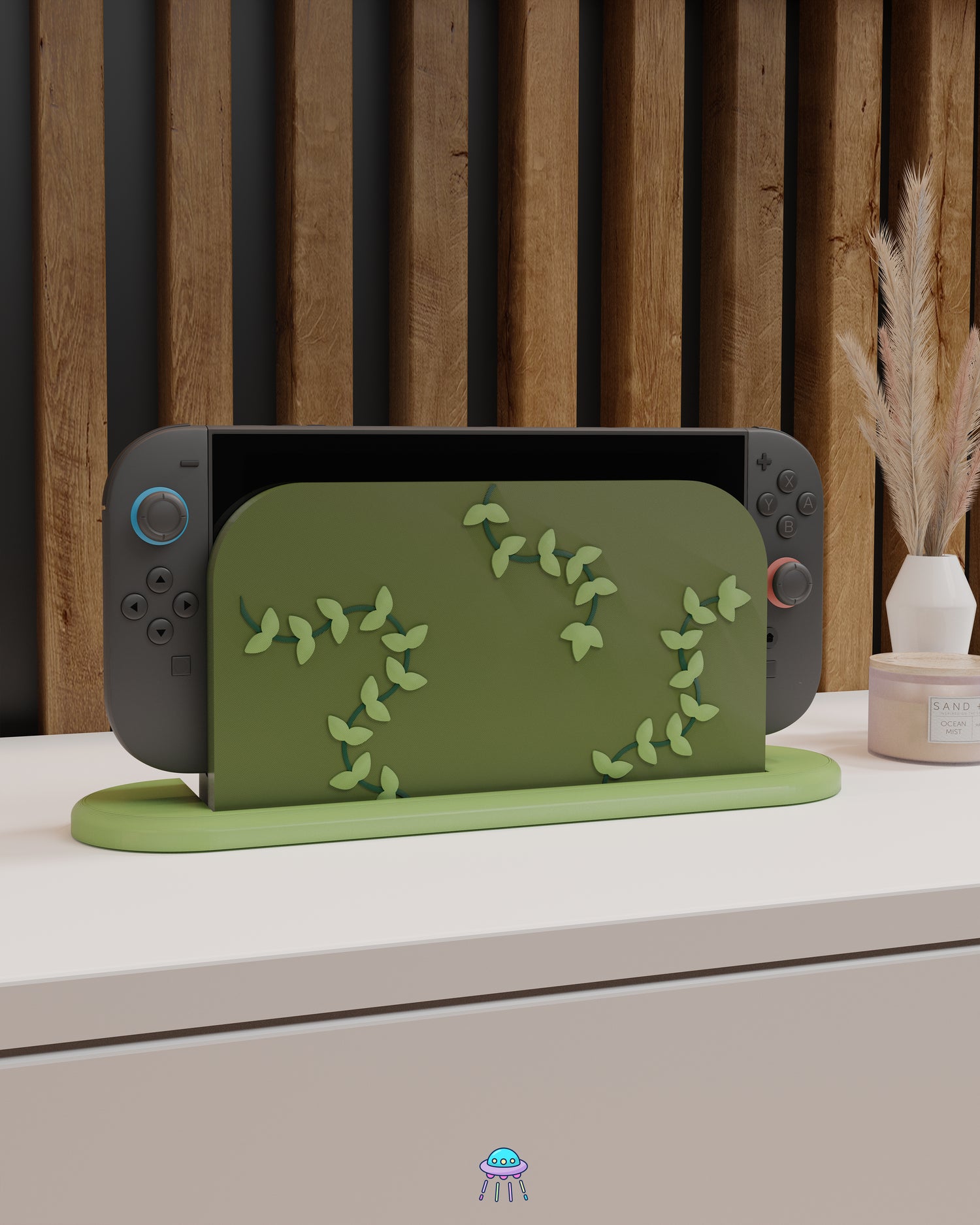 Vines Dock Cover for Nintendo Switch 2 – Original Faceplate Design
