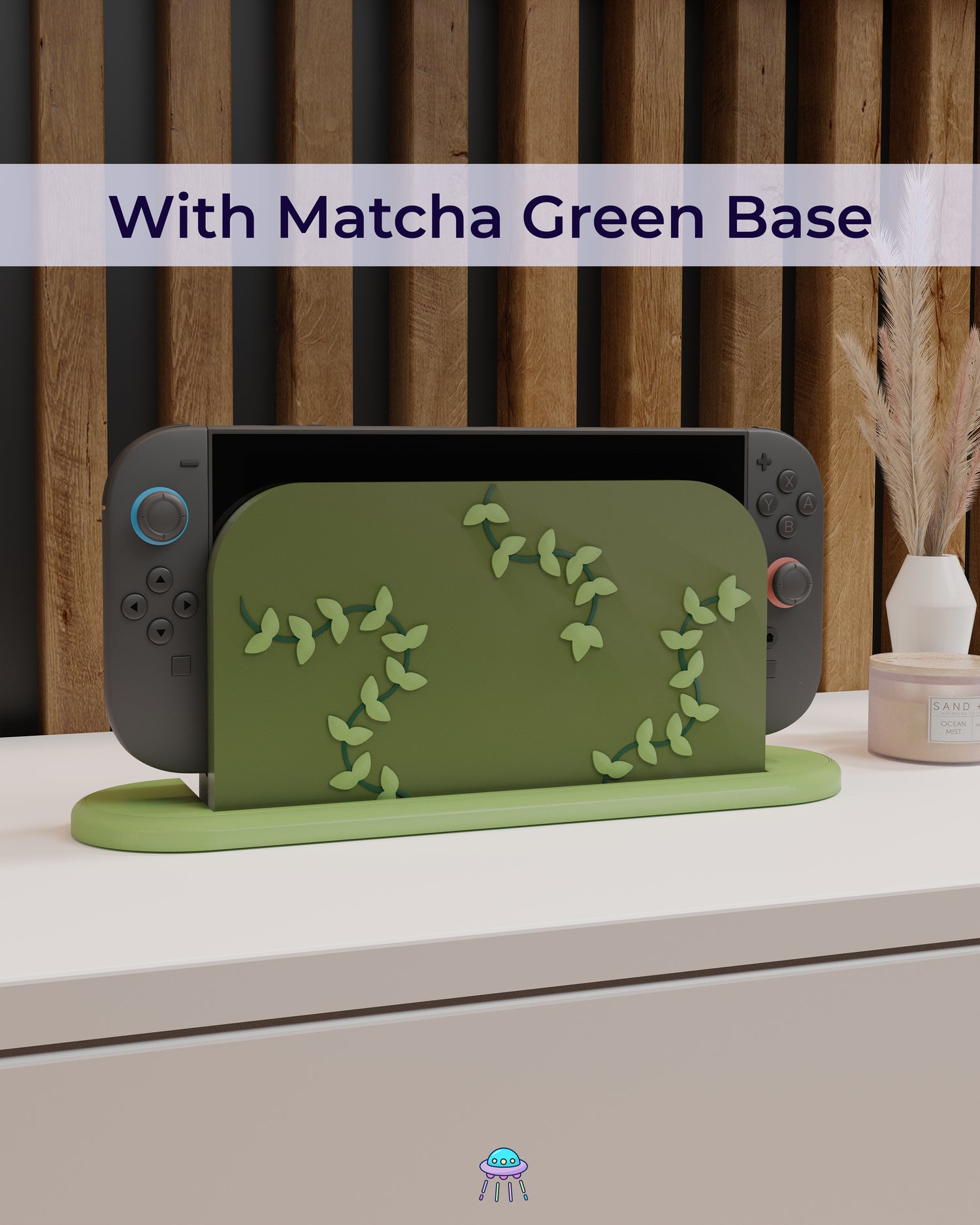 Vines Dock Cover for Nintendo Switch 2 – Original Faceplate Design