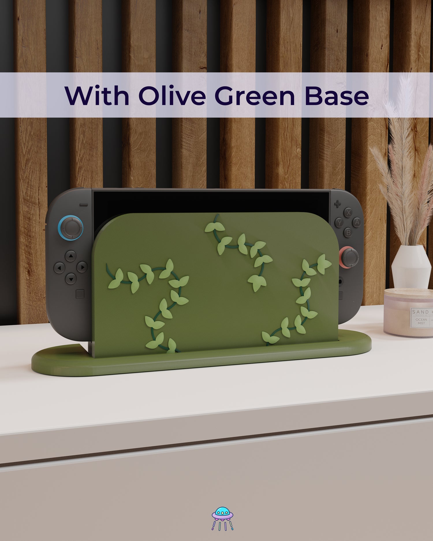 Vines Dock Cover for Nintendo Switch 2 – Original Faceplate Design
