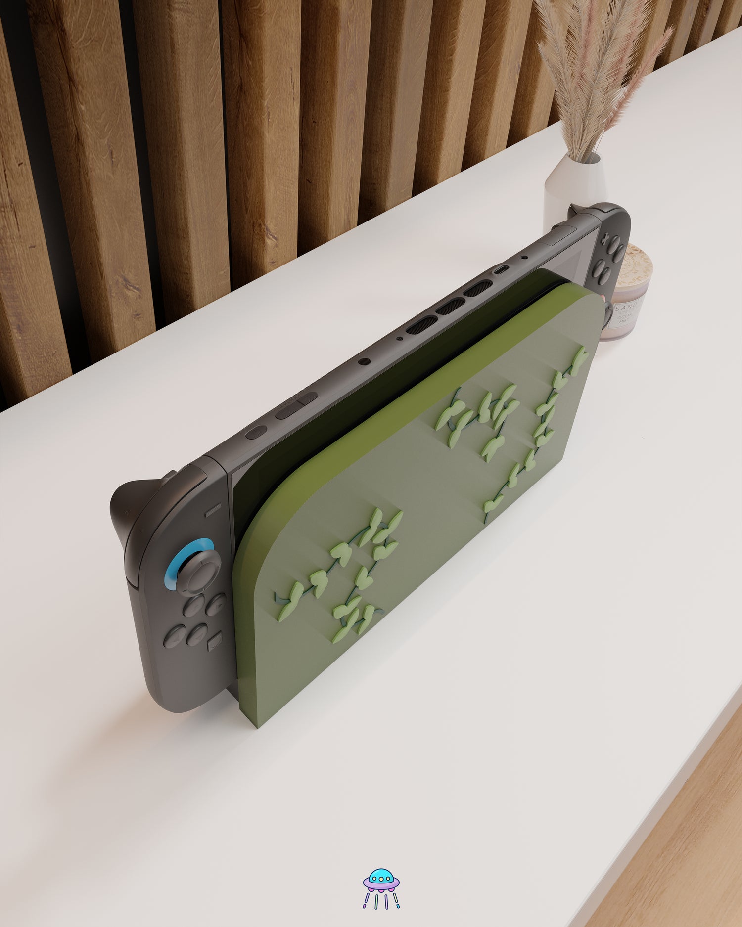 Vines Dock Cover for Nintendo Switch 2 – Original Faceplate Design