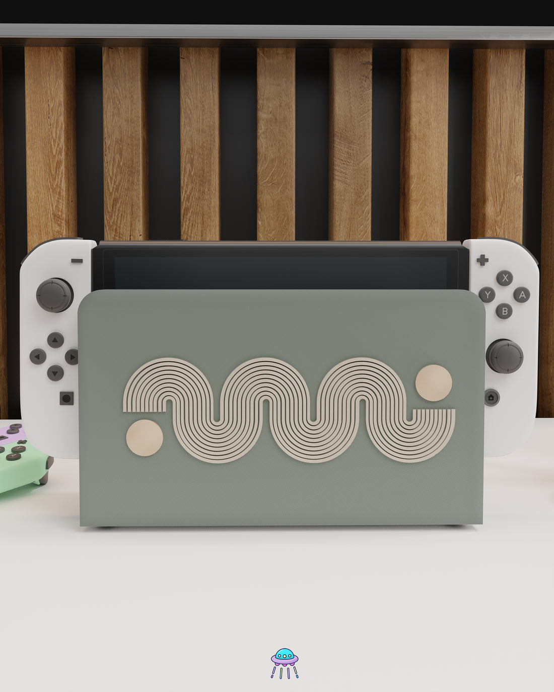 Wave Cover for Nintendo Switch – Original Faceplate Design